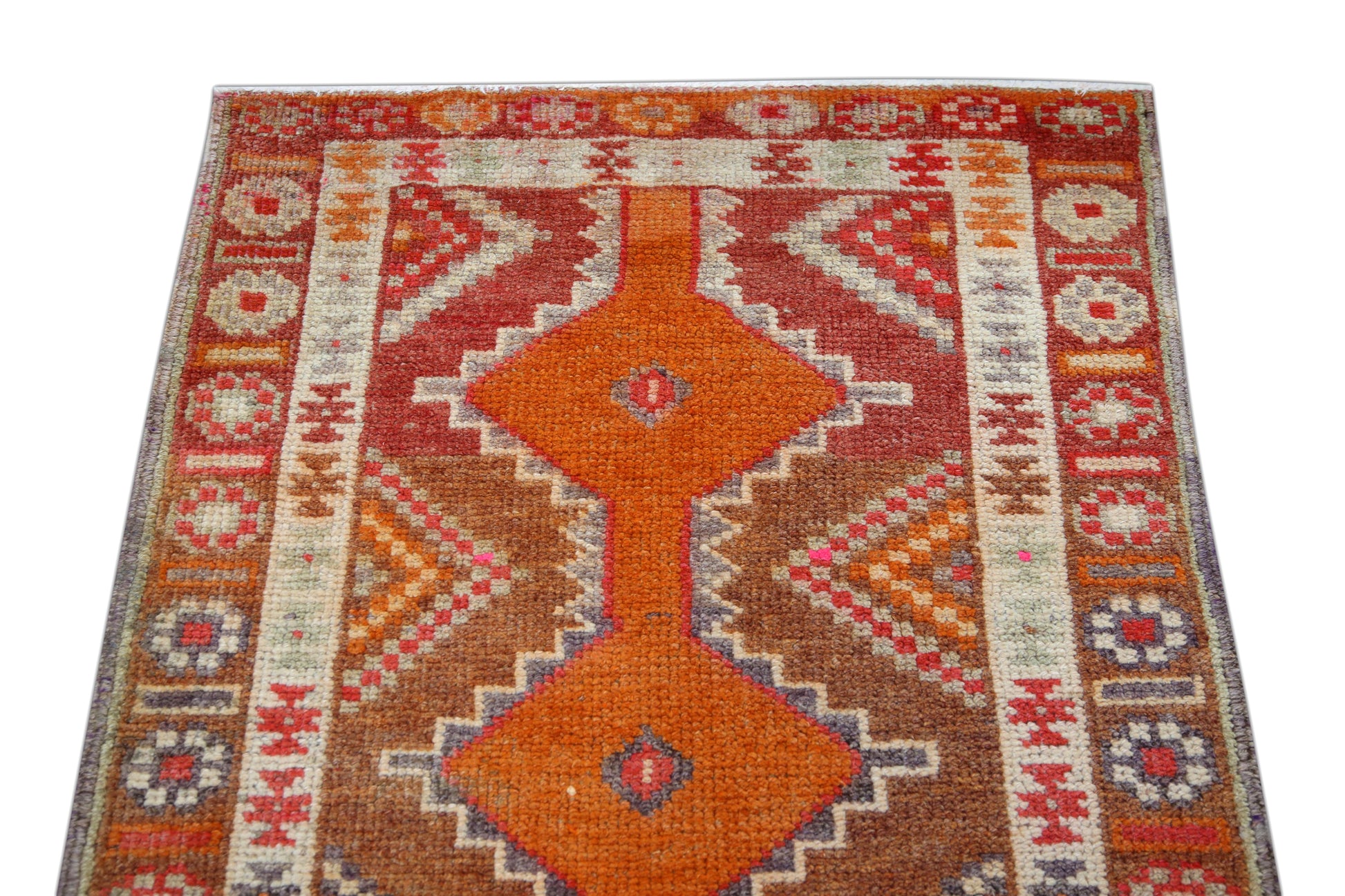 Turkish Vintage Anatolian Rug  2'8" x 12'10" #123