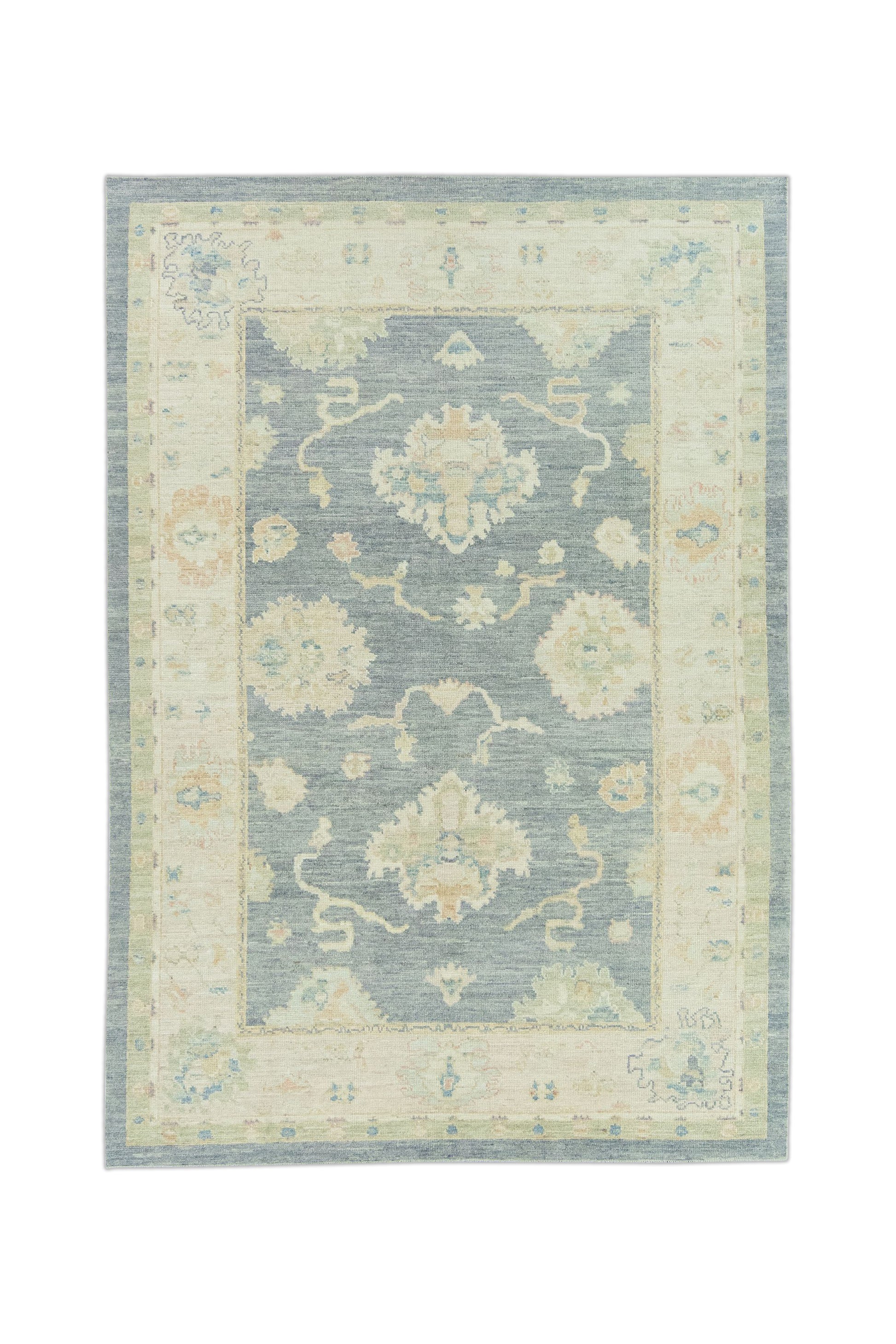 Turkish Oushak Rug 7' x 10' #15035