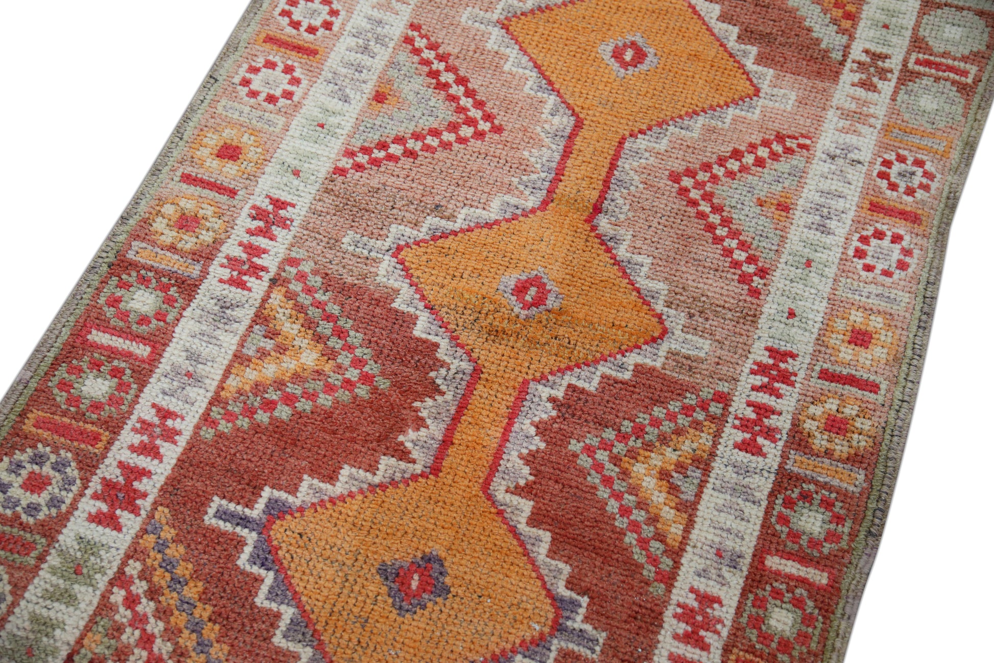 Turkish Vintage Anatolian Rug  2'8" x 12'10" #123