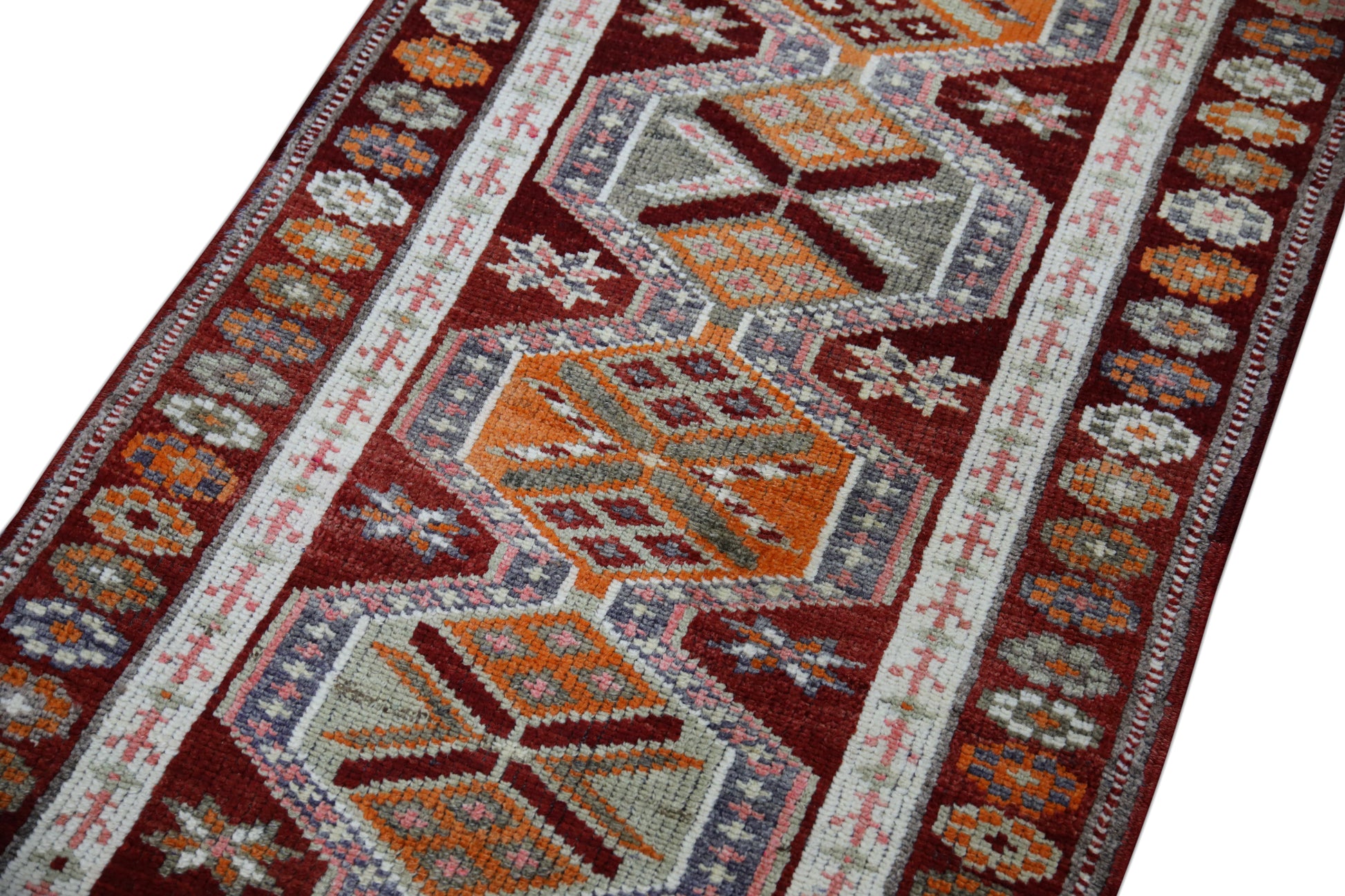 Turkish Vintage Anatolian Rug  2'7" x 12'3" #119