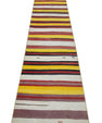 Oriental Flat Weave Turkish Kilim Rug 2'8" x 11' #65
