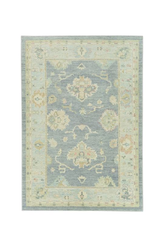 #15033 Turkish Oushak 7'1" x 10'