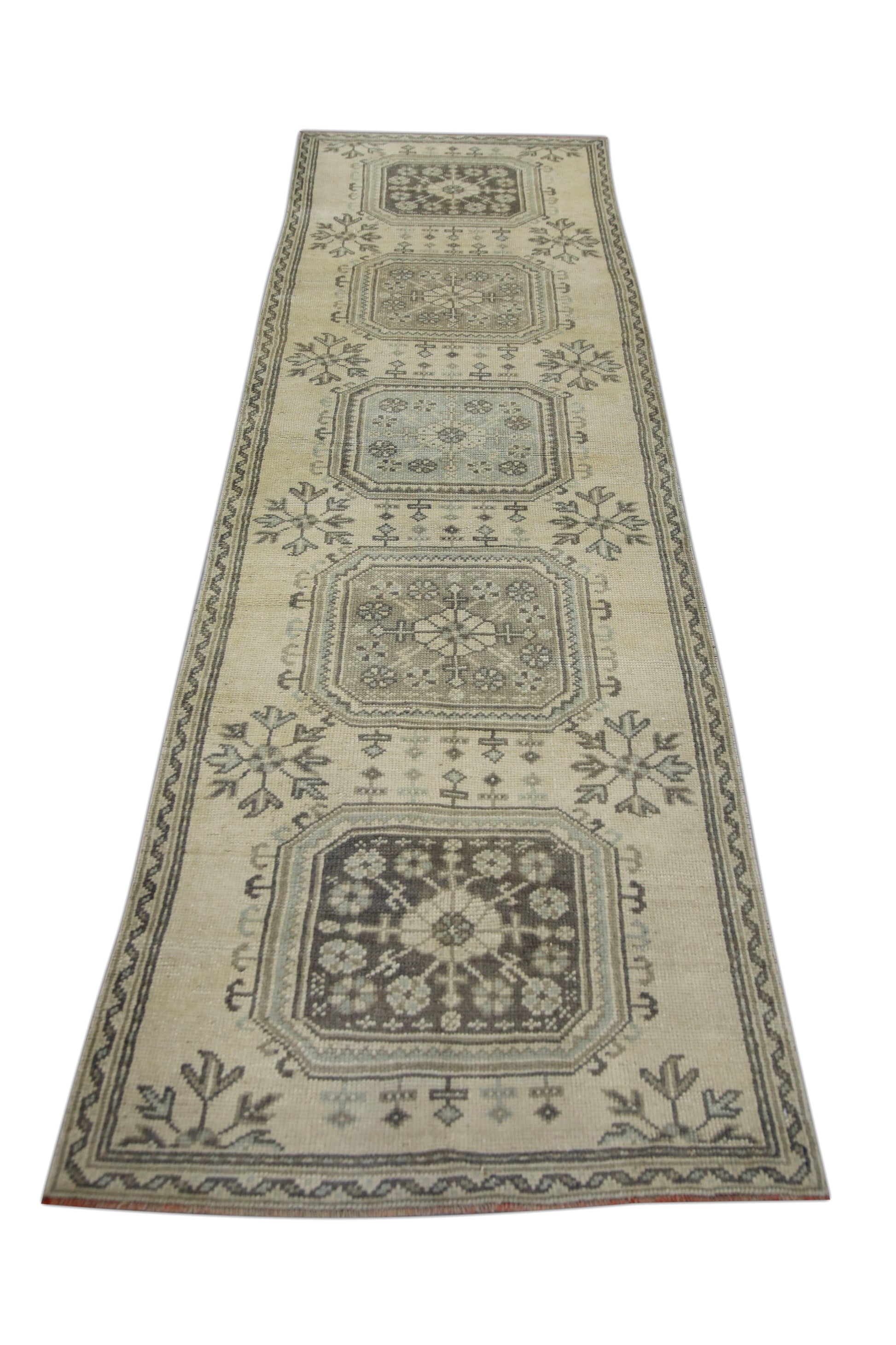 Turkish Vintage Anatolian Rug  3' x 10'2" #95