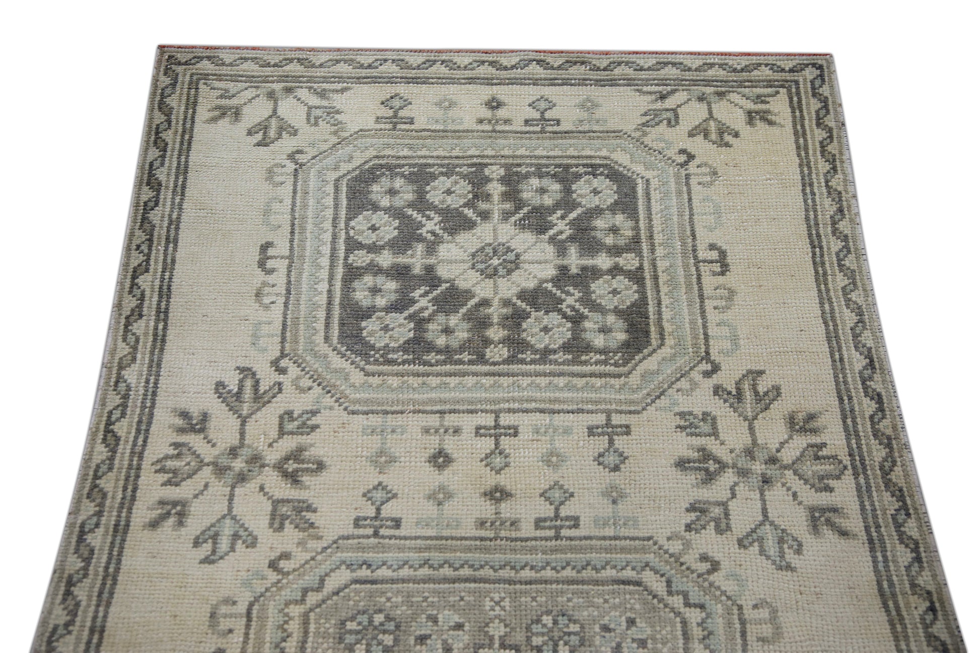 Turkish Vintage Anatolian Rug  3' x 10'2" #95