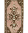 Oriental Hand Knotted Vintage Turkish Mini Rug 1'8" x 3'1" #9112