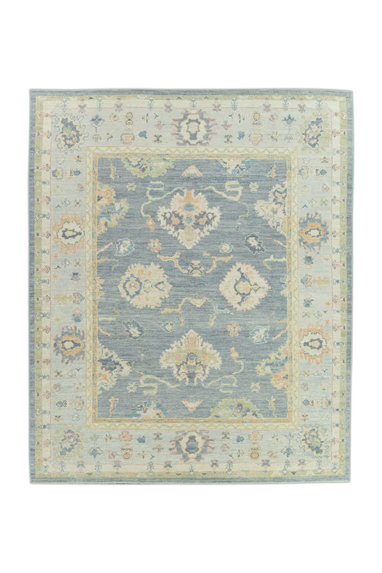 #15039 Turkish Oushak 8'1" x 9'9"