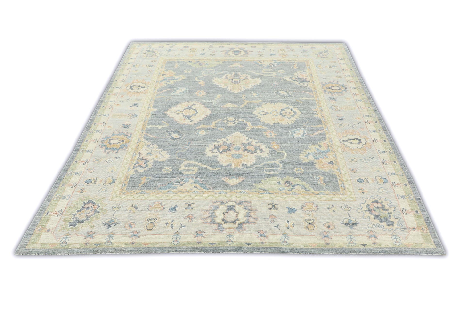 Turkish Oushak Rug 8'1" x 9'9" #15039