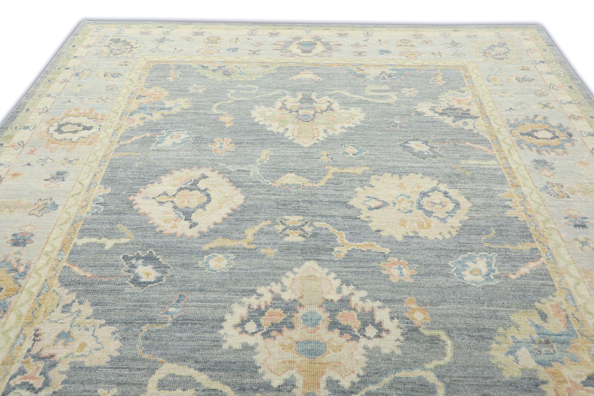 Turkish Oushak Rug 8'1" x 9'9" #15039