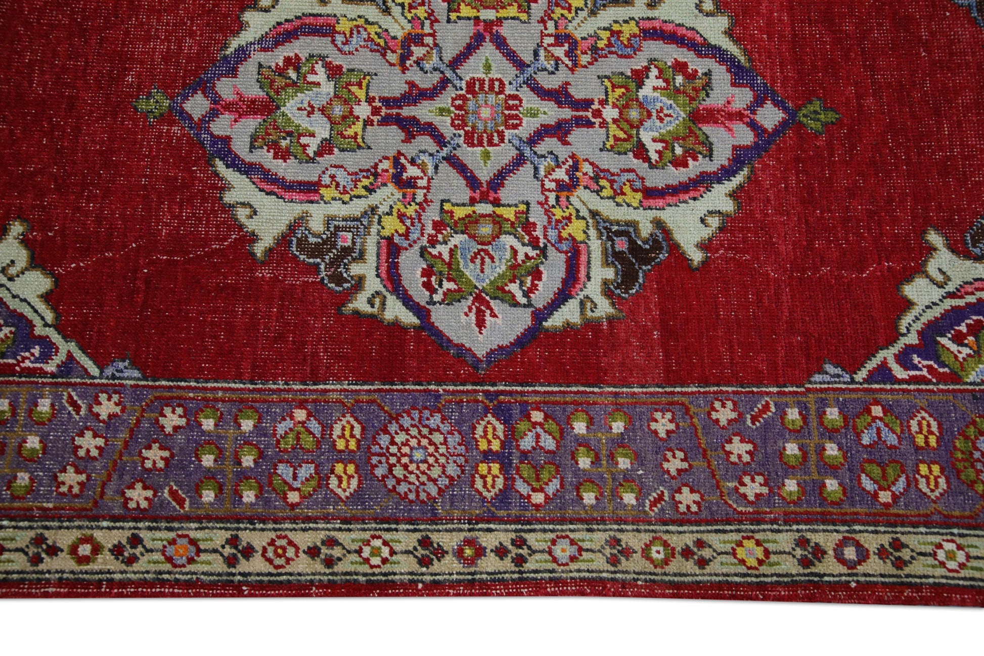 Turkish Vintage Anatolian Rug 4' x 6'6" #1025