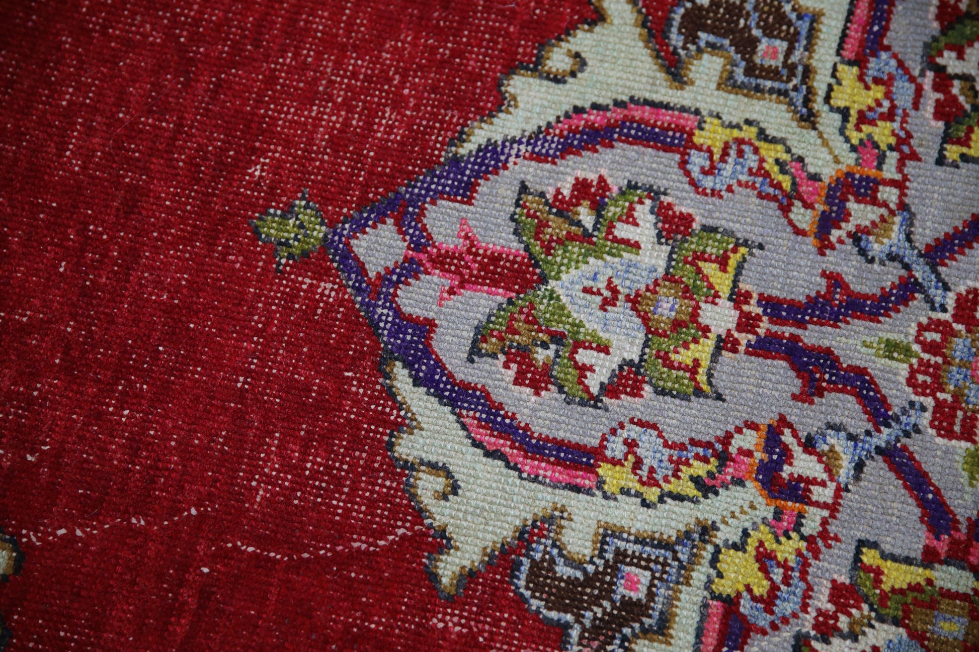 Turkish Vintage Anatolian Rug 4' x 6'6" #1025