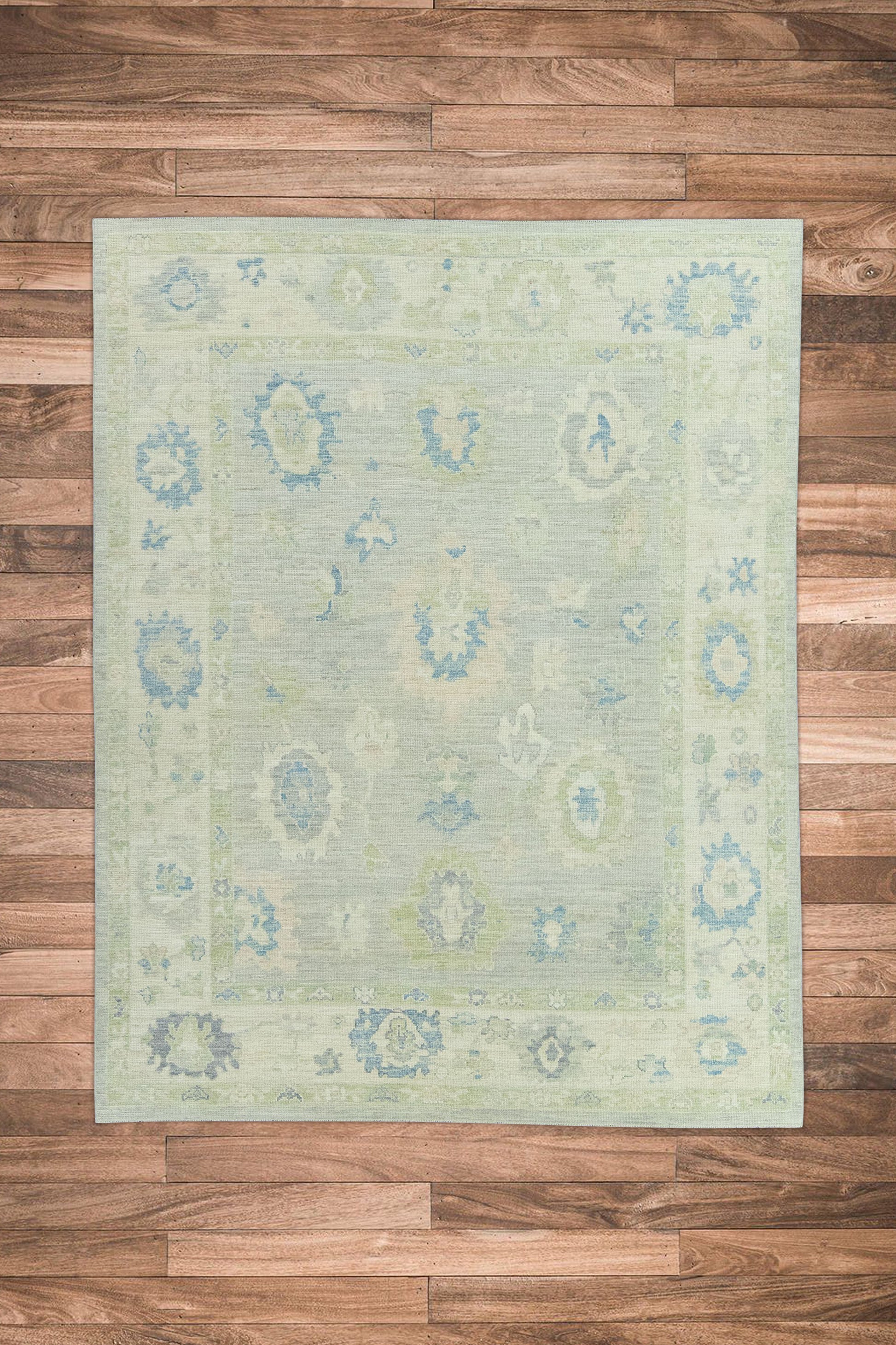 Turkish Oushak Rug 7'8" x 9'11" #15034