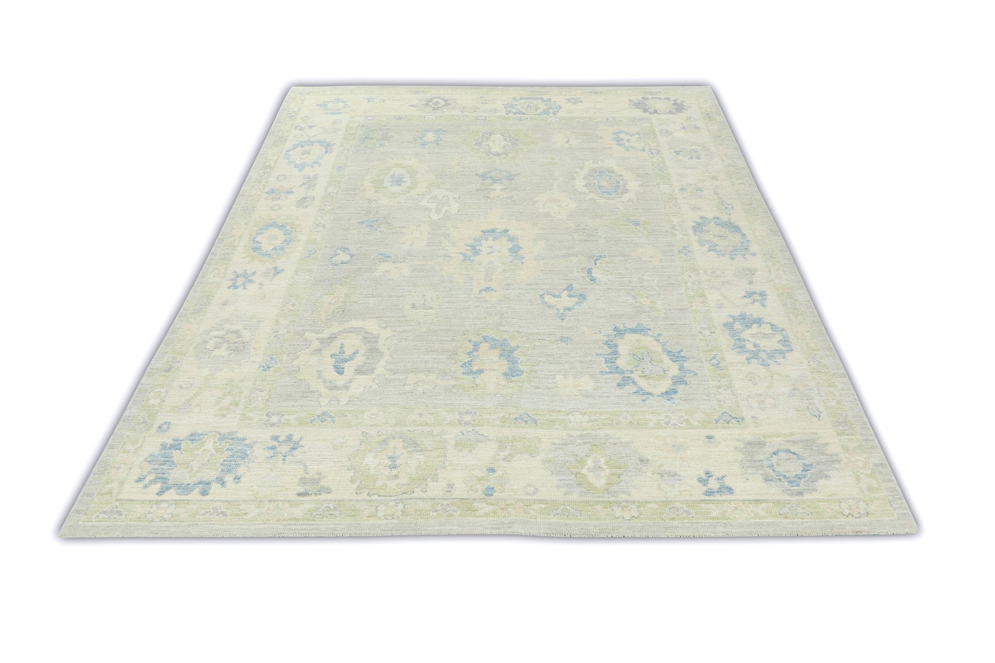 Turkish Oushak Rug 7'8" x 9'11" #15034