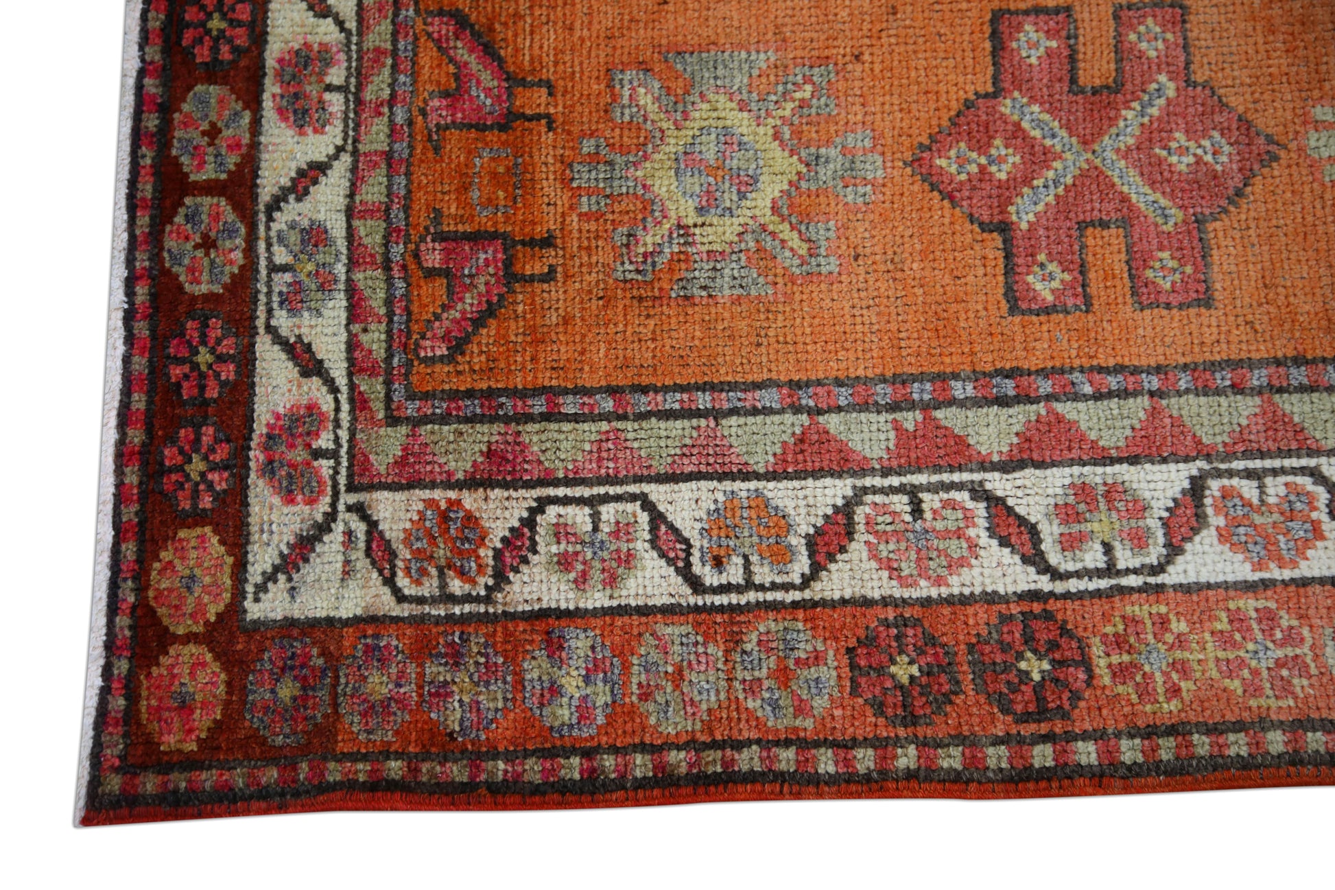 Turkish Vintage Anatolian Rug  2'9" x 12'6" #08