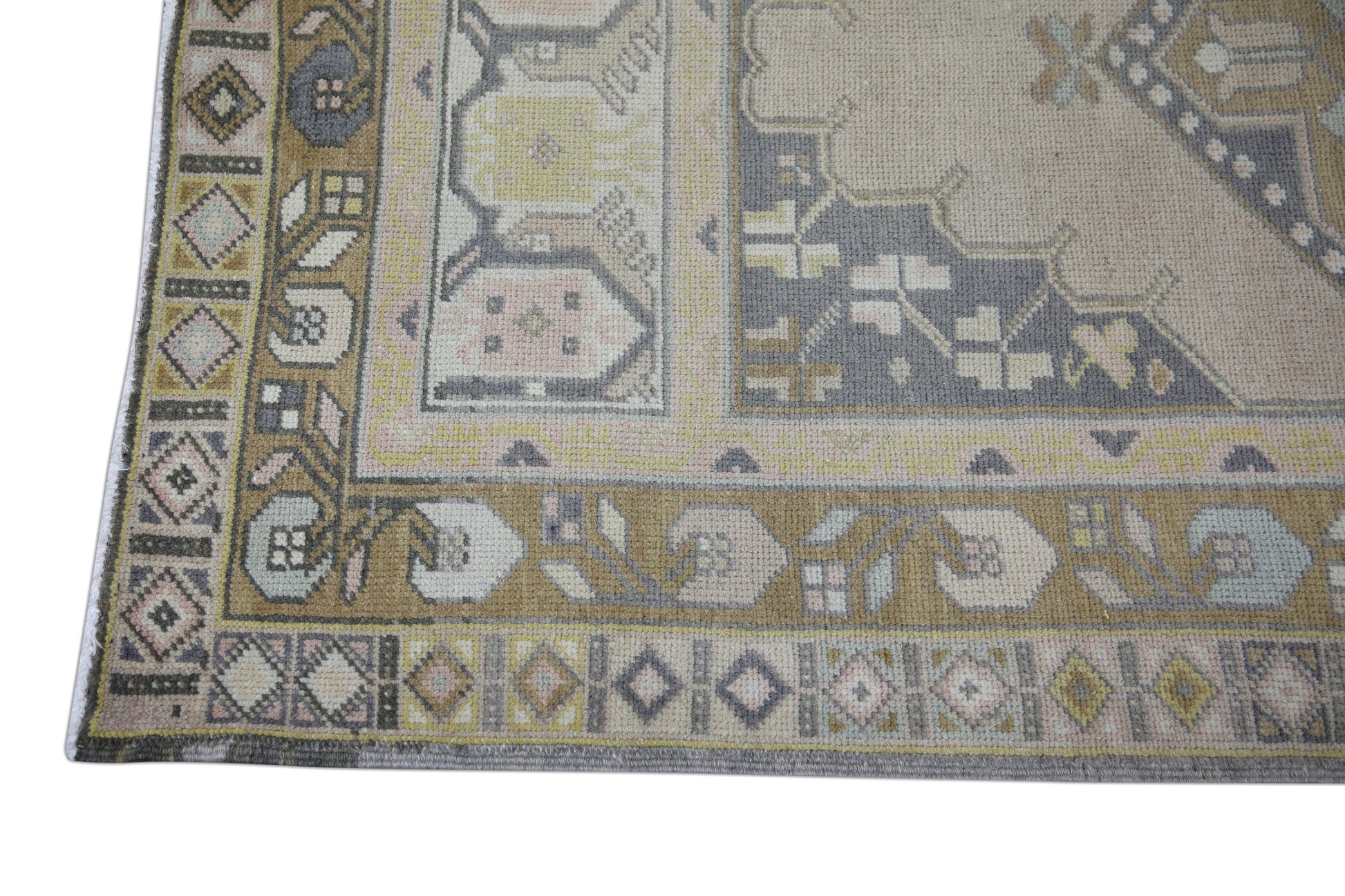 Turkish Vintage Anatolian Rug  3'4" x 9'4" #110