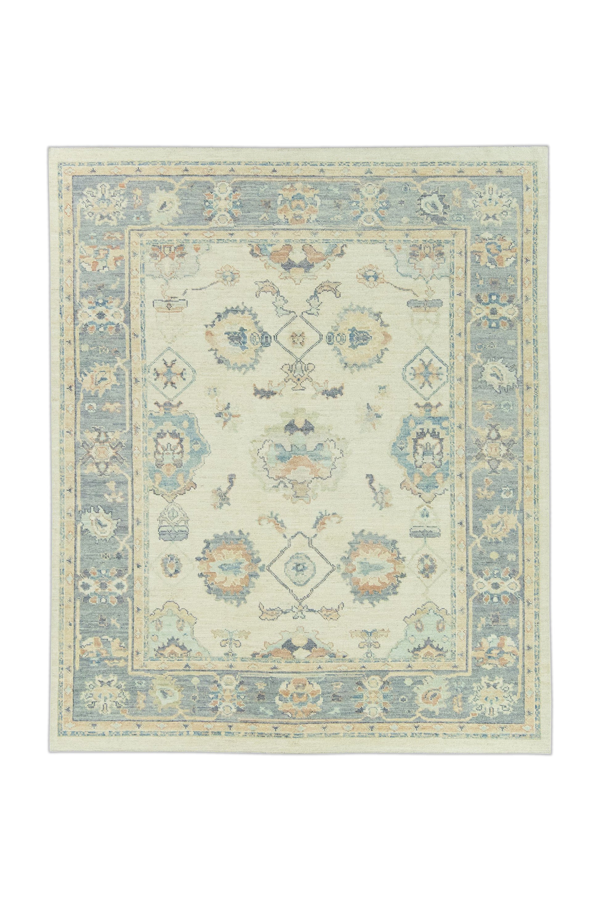 Turkish Oushak Rug 8'3" x 10' #15095