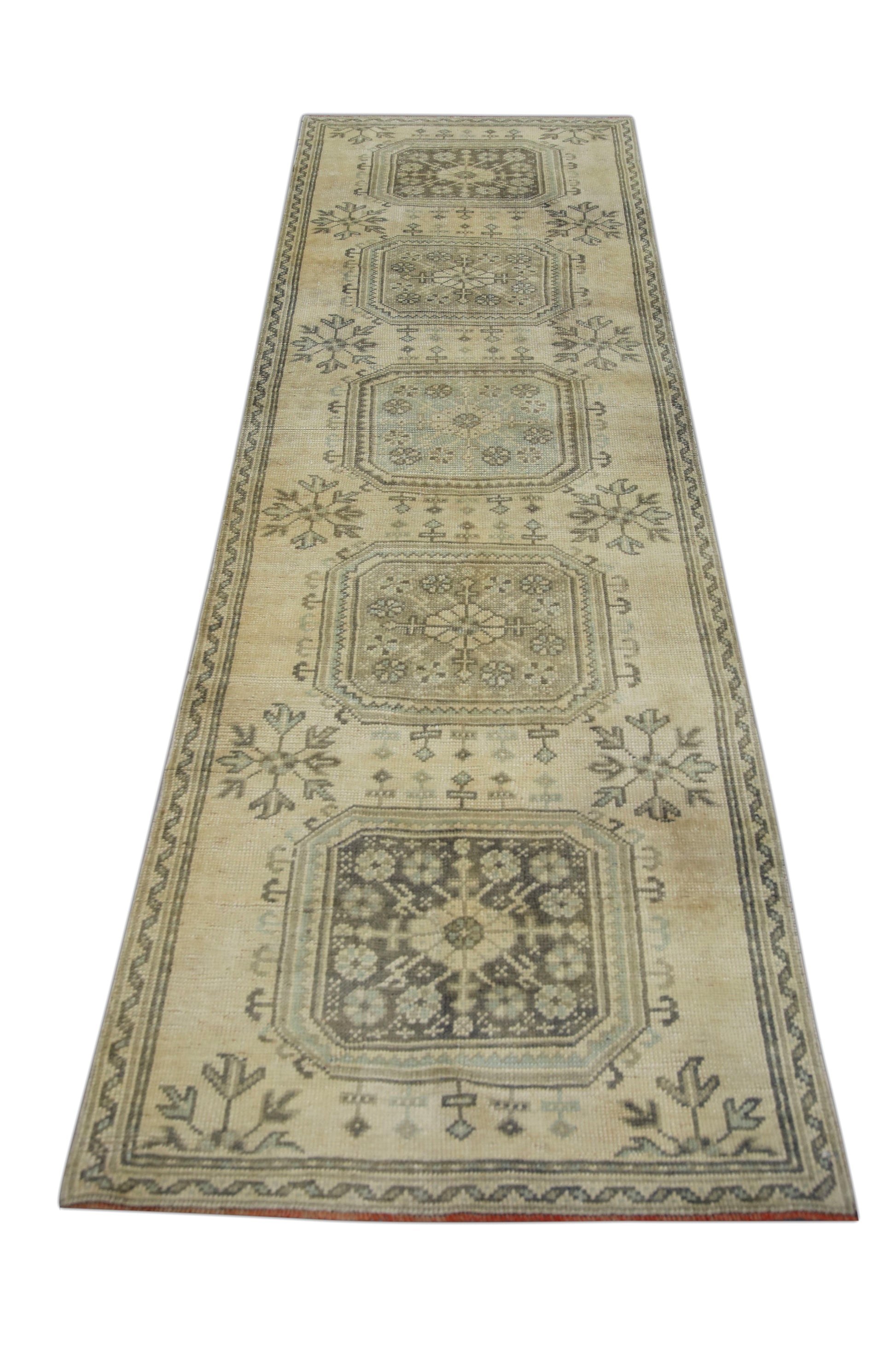 Turkish Vintage Anatolian Rug  3' x 10' #140