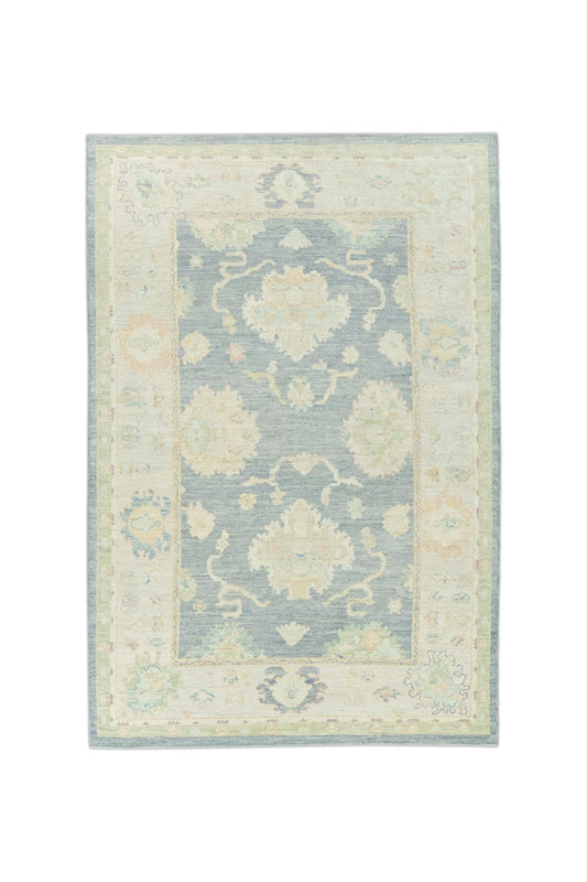 Turkish Oushak Rug 6'3" x 9'2" #15085