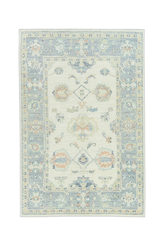 #15006 Turkish Oushak 6'3" x 9'3"