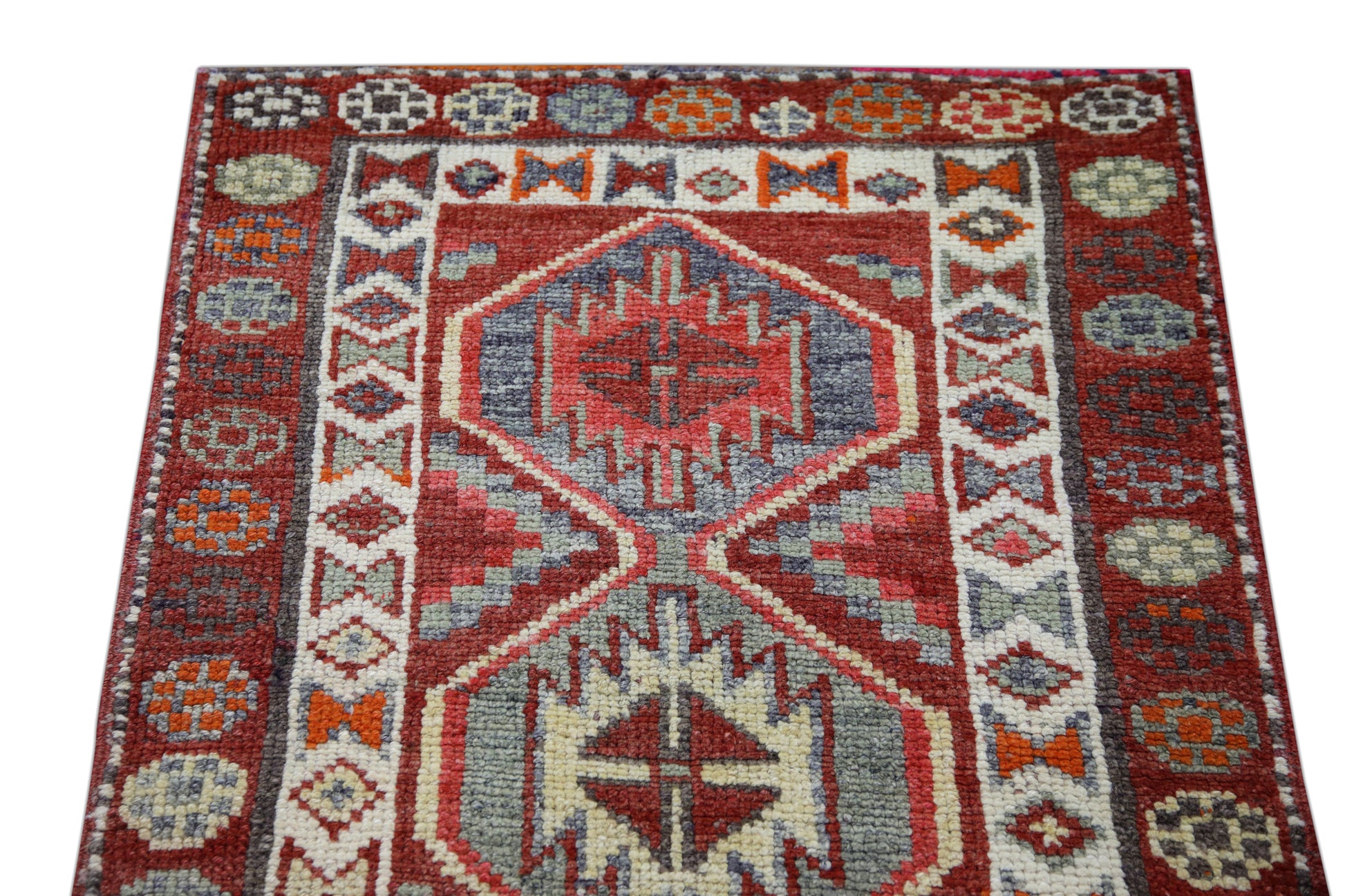 Turkish Vintage Anatolian Rug  2'9" x 12'10" #129