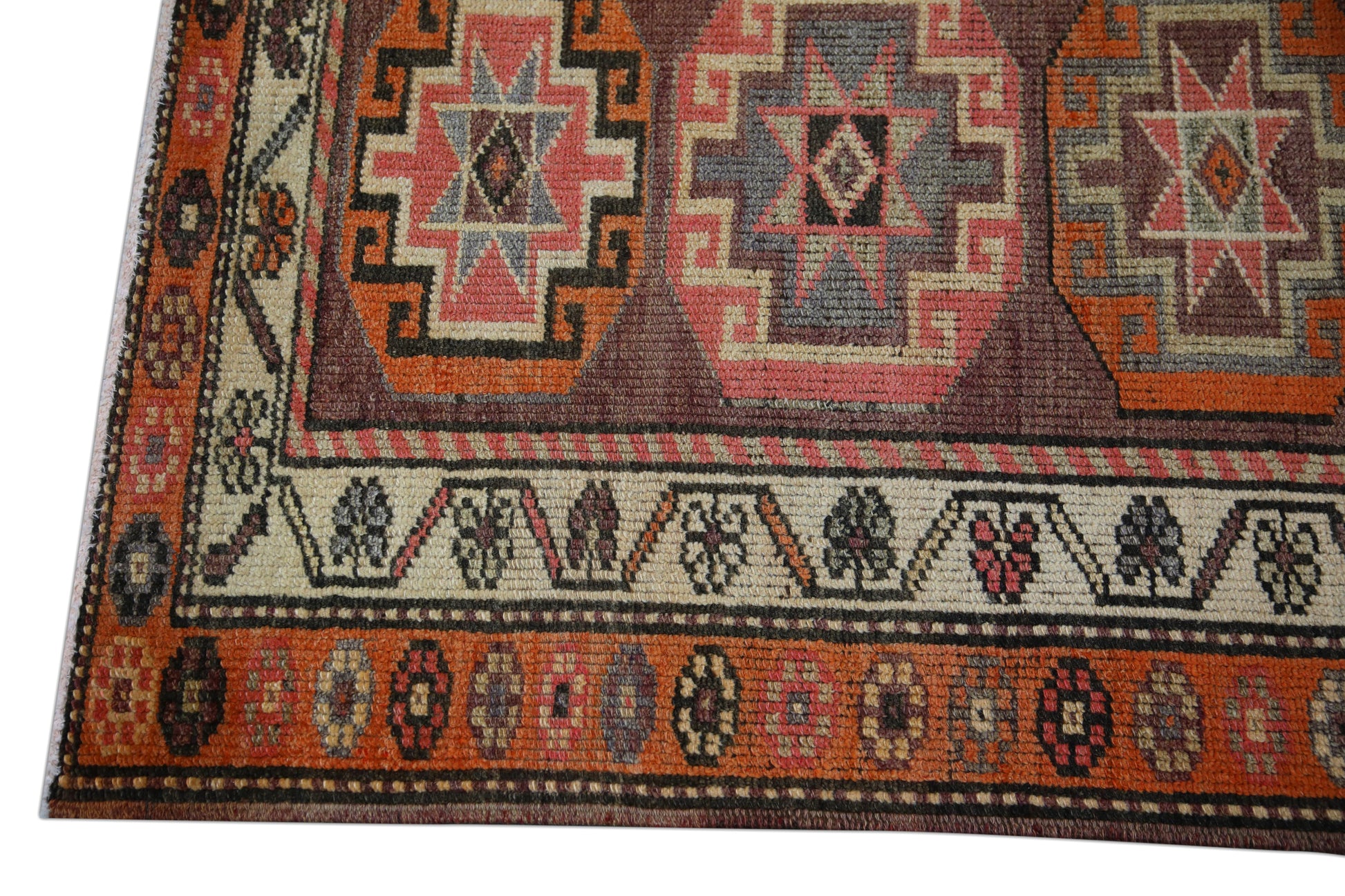 Turkish Vintage Anatolian Rug  3'1" x 12'4" #355