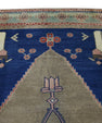 Turkish Vintage Anatolian Rug  3'7" x 9'3" #136