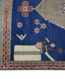 Turkish Vintage Anatolian Rug  3'7" x 9'3" #136