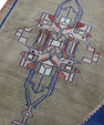 Turkish Vintage Anatolian Rug  3'7" x 9'3" #136