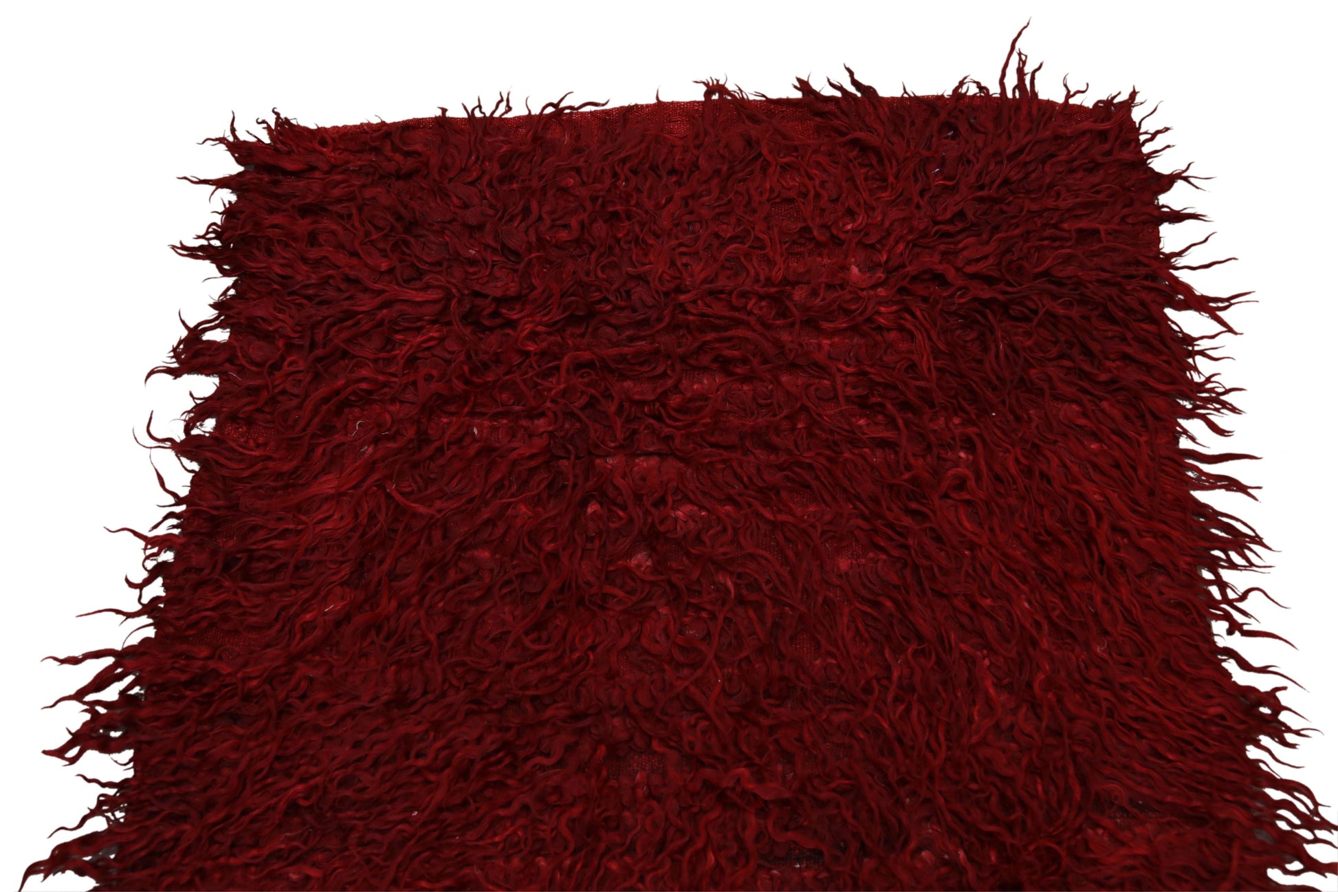 Hand Knotted Turkish Vintage Tulu Rug 2'11" x  4'2" #1047