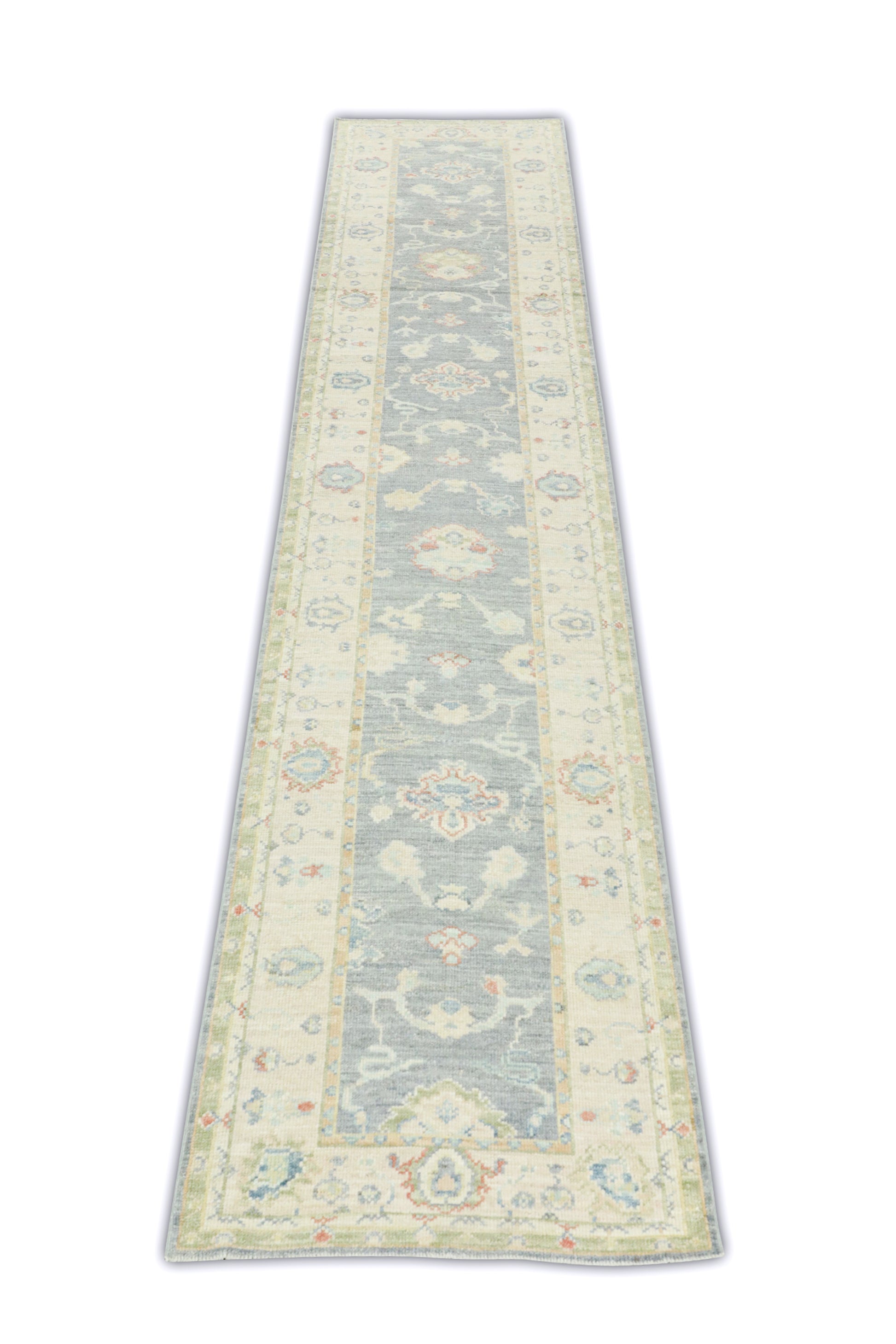 Turkish Oushak Rug 3' x 16'2" #15064