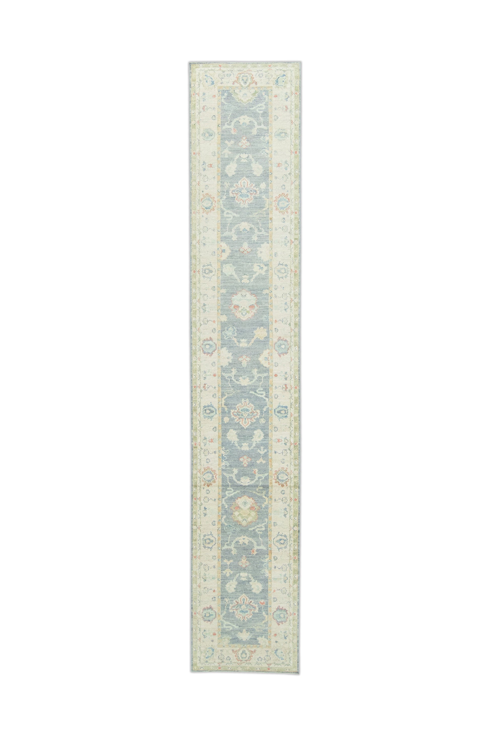 Turkish Oushak Rug 3' x 16'2" #15064
