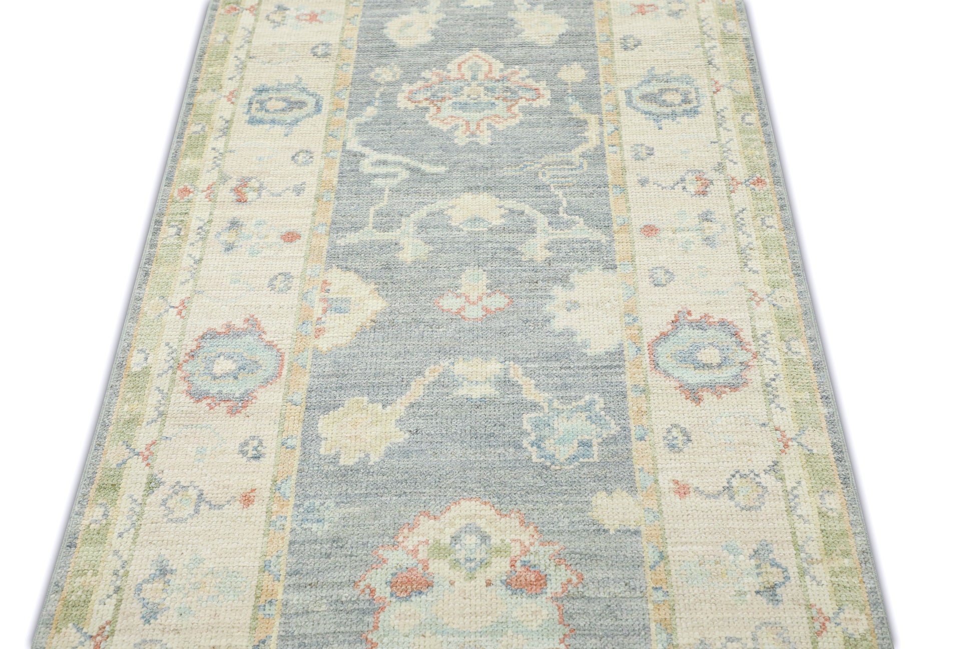 Turkish Oushak Rug 3' x 16'2" #15064