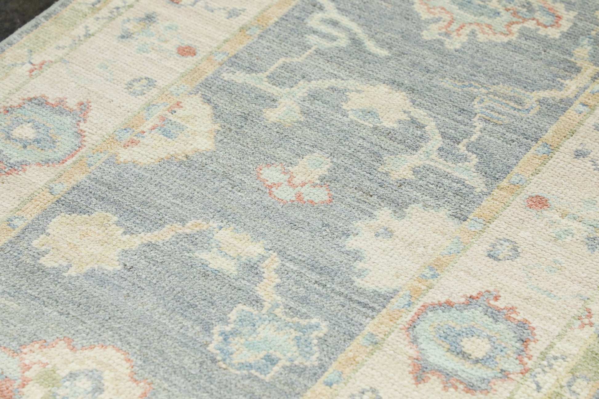 Turkish Oushak Rug 3' x 16'2" #15064