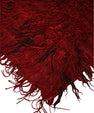Hand Knotted Turkish Vintage Tulu Rug 2'11" x  4'2" #1047