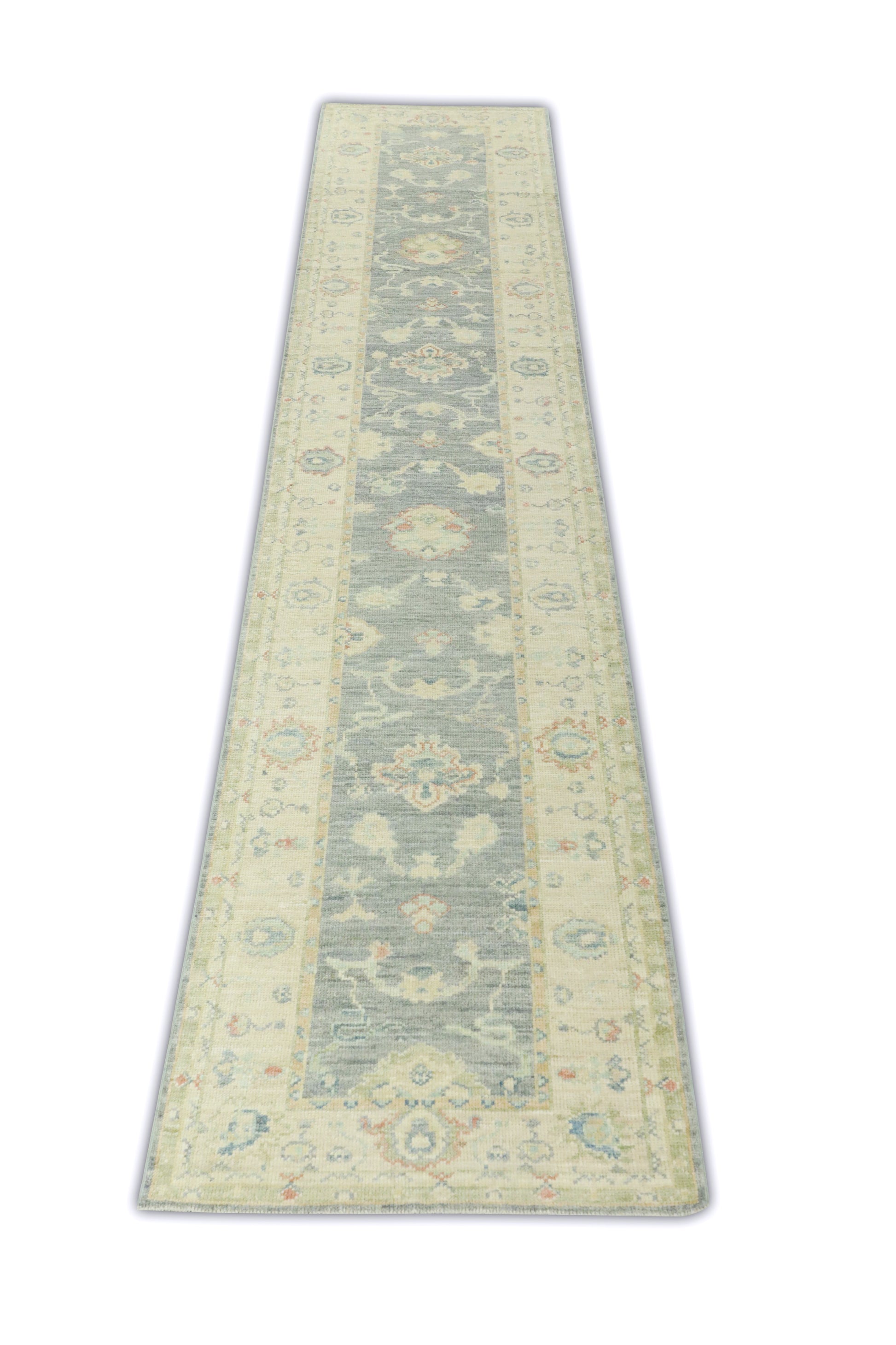 Turkish Oushak Rug 3' x 16' #15038