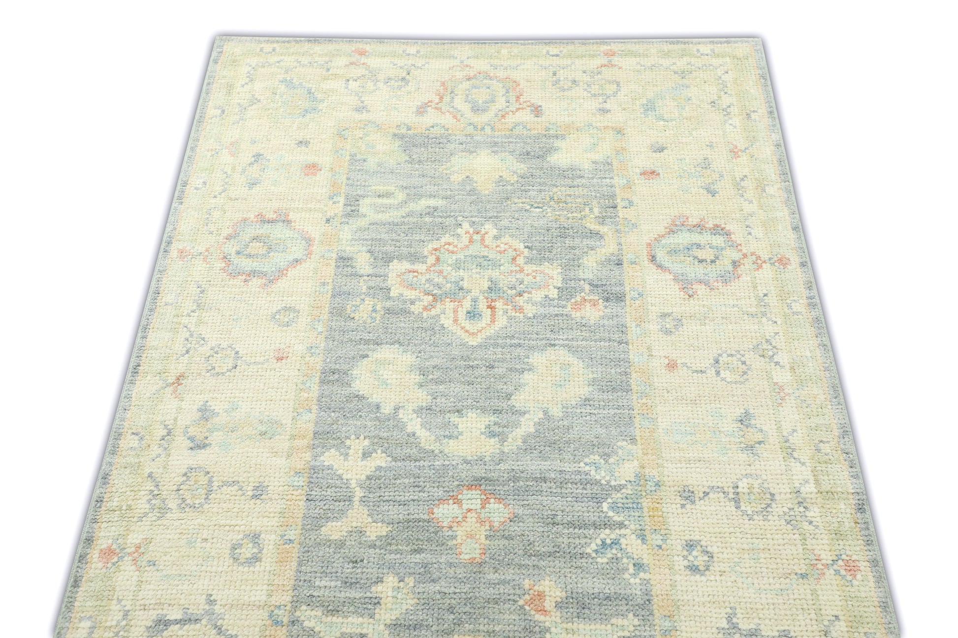 Turkish Oushak Rug 3' x 16' #15038