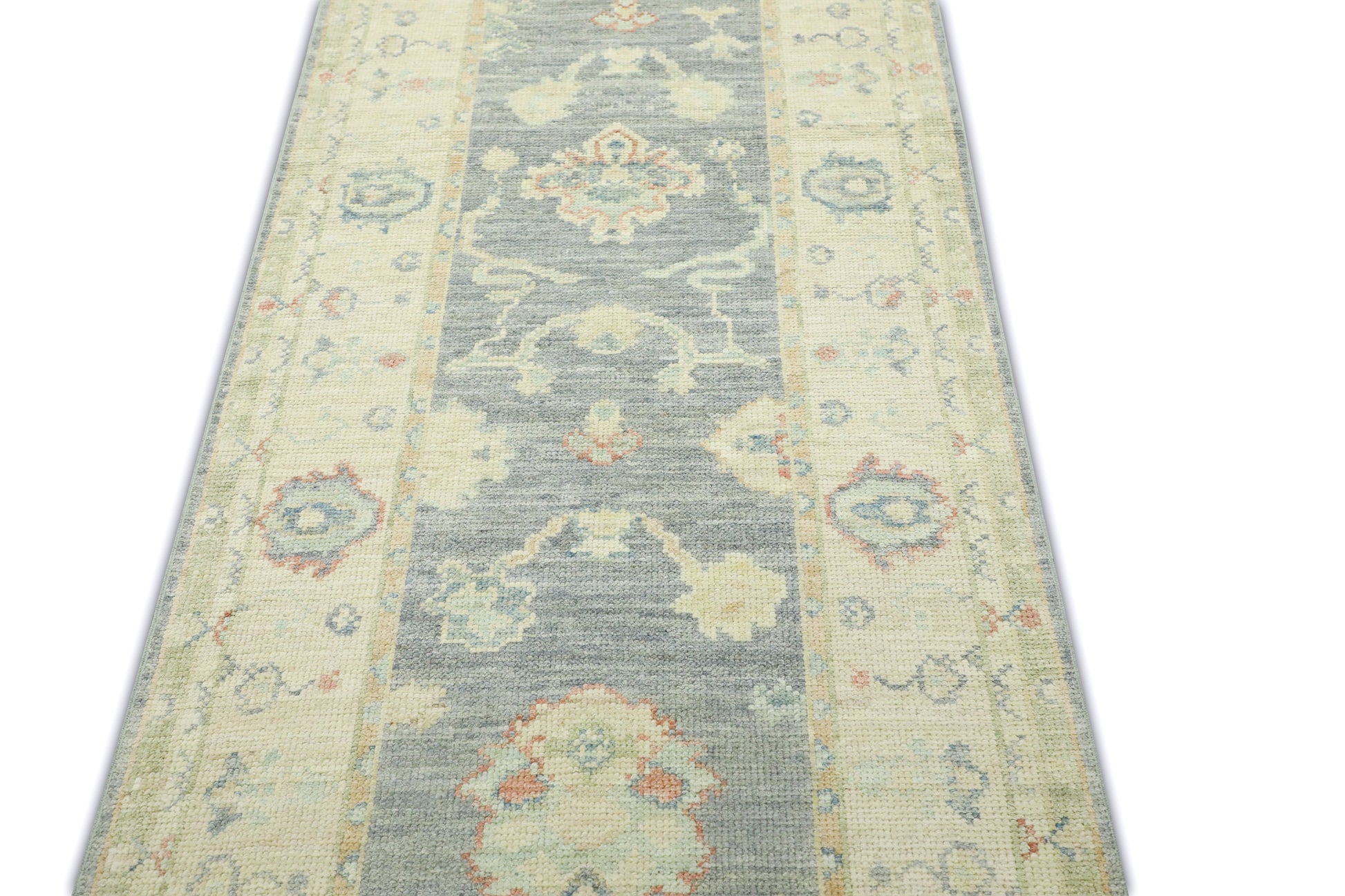 Turkish Oushak Rug 3' x 16' #15038