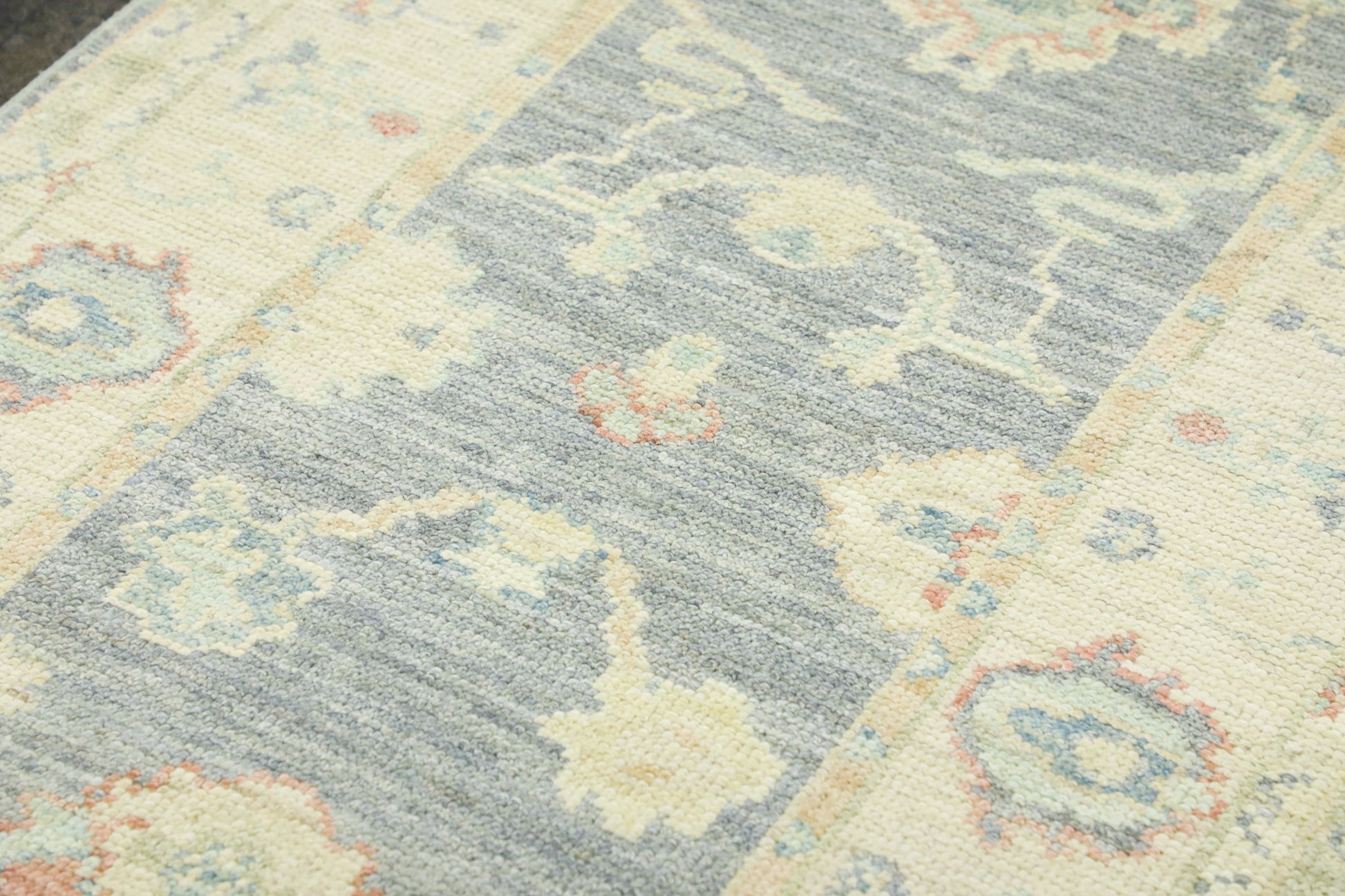 Turkish Oushak Rug 3' x 16' #15038