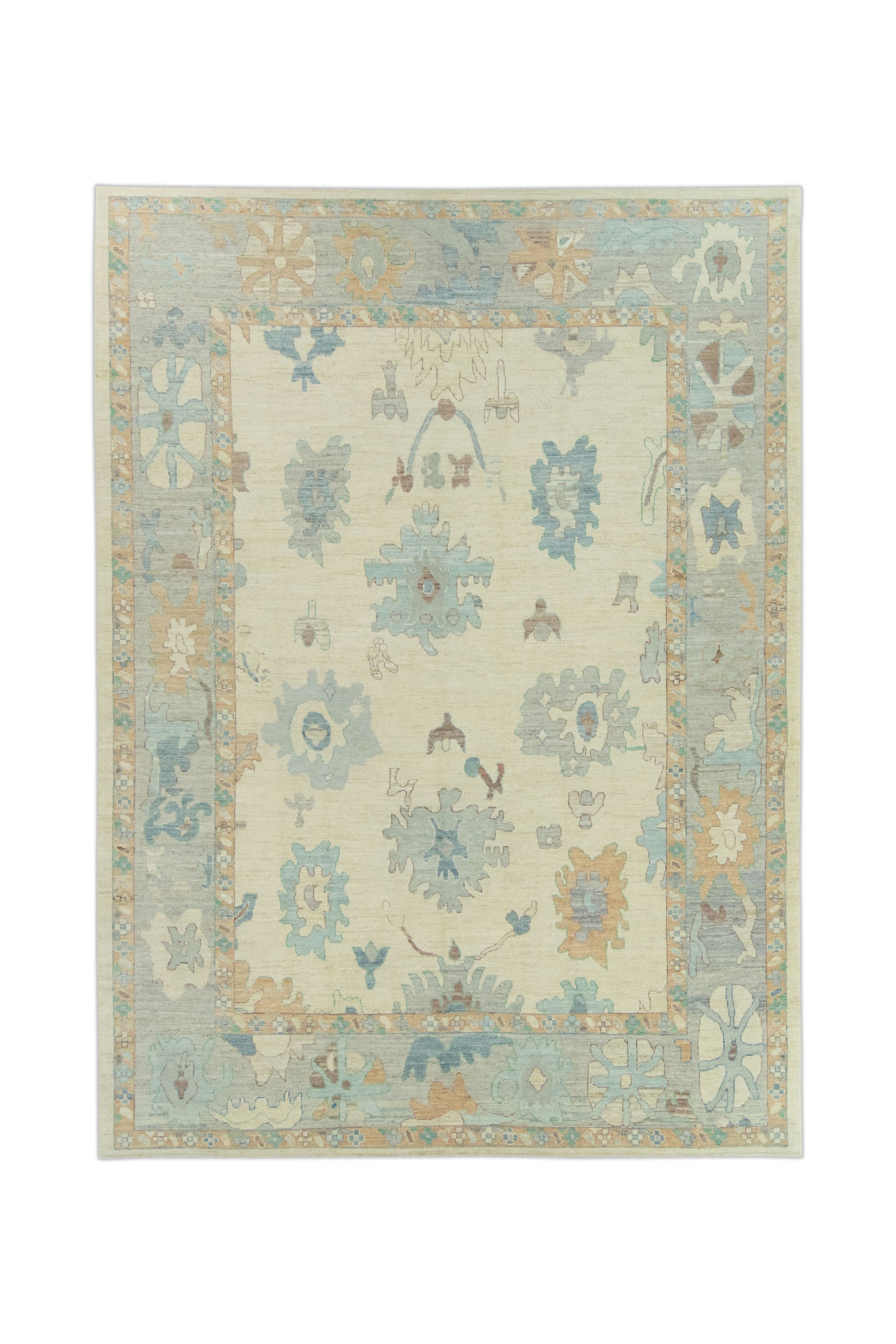 Turkish Oushak Rug 10'3" x 14'3" #15018