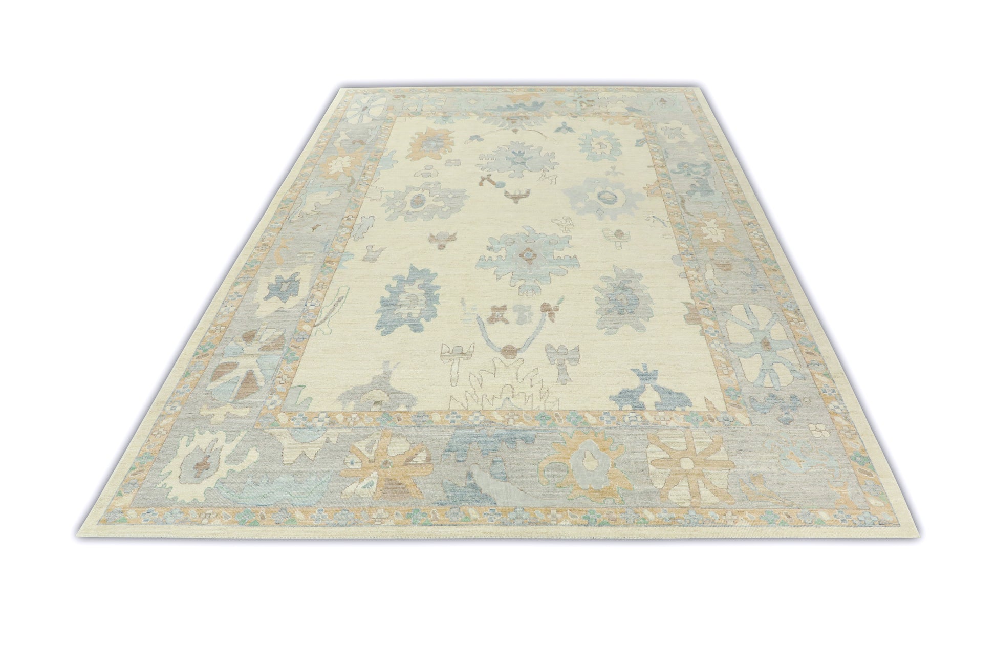 Turkish Oushak Rug 10'3" x 14'3" #15018