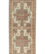 Oriental Hand Knotted Vintage Turkish Mini Rug 1'6" x 3'3" #8741