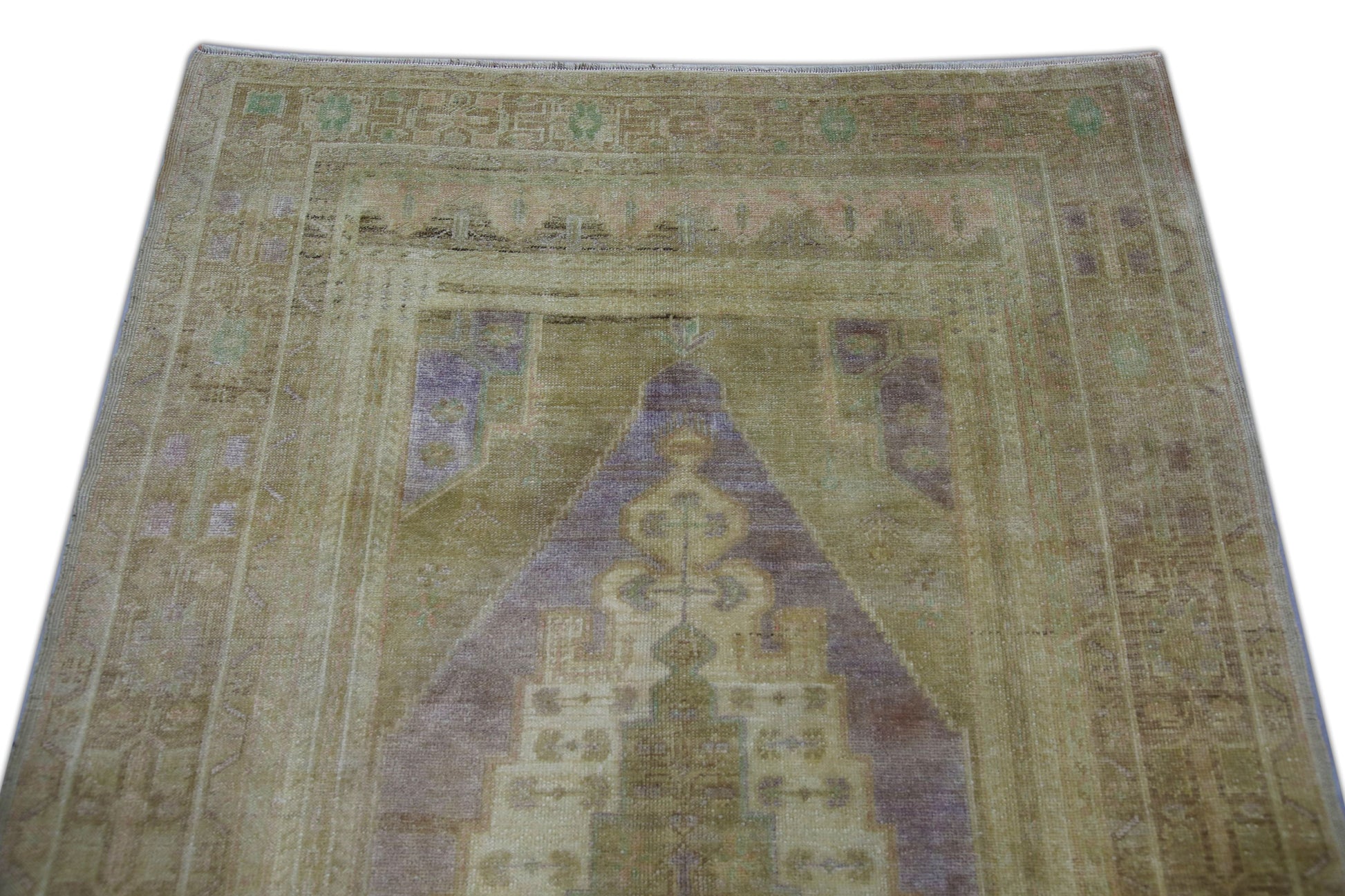 Turkish Vintage Anatolian Rug 4'4" x 8'3" #1012