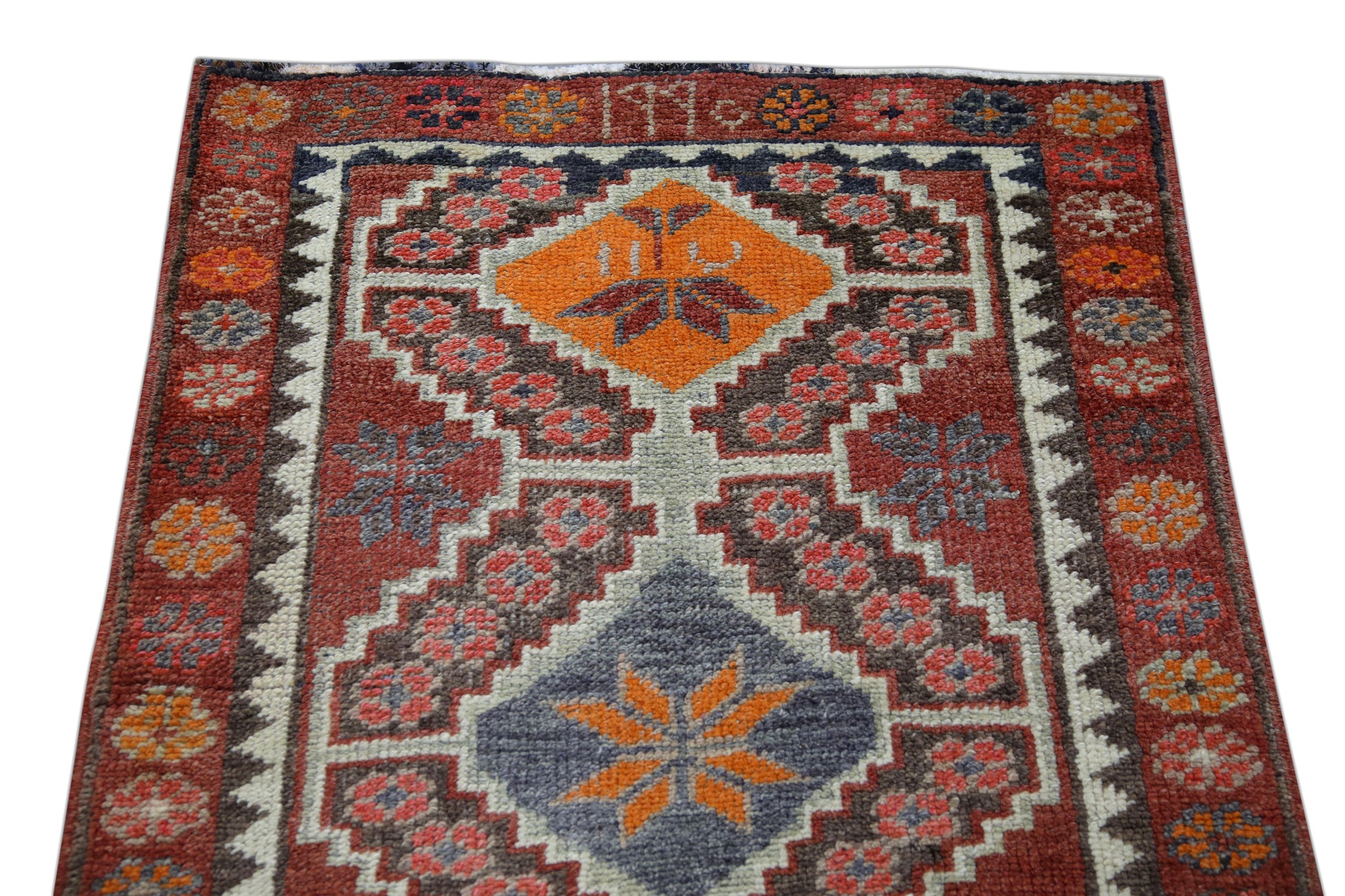 Turkish Vintage Anatolian Rug  2'10" x 13'4" #102