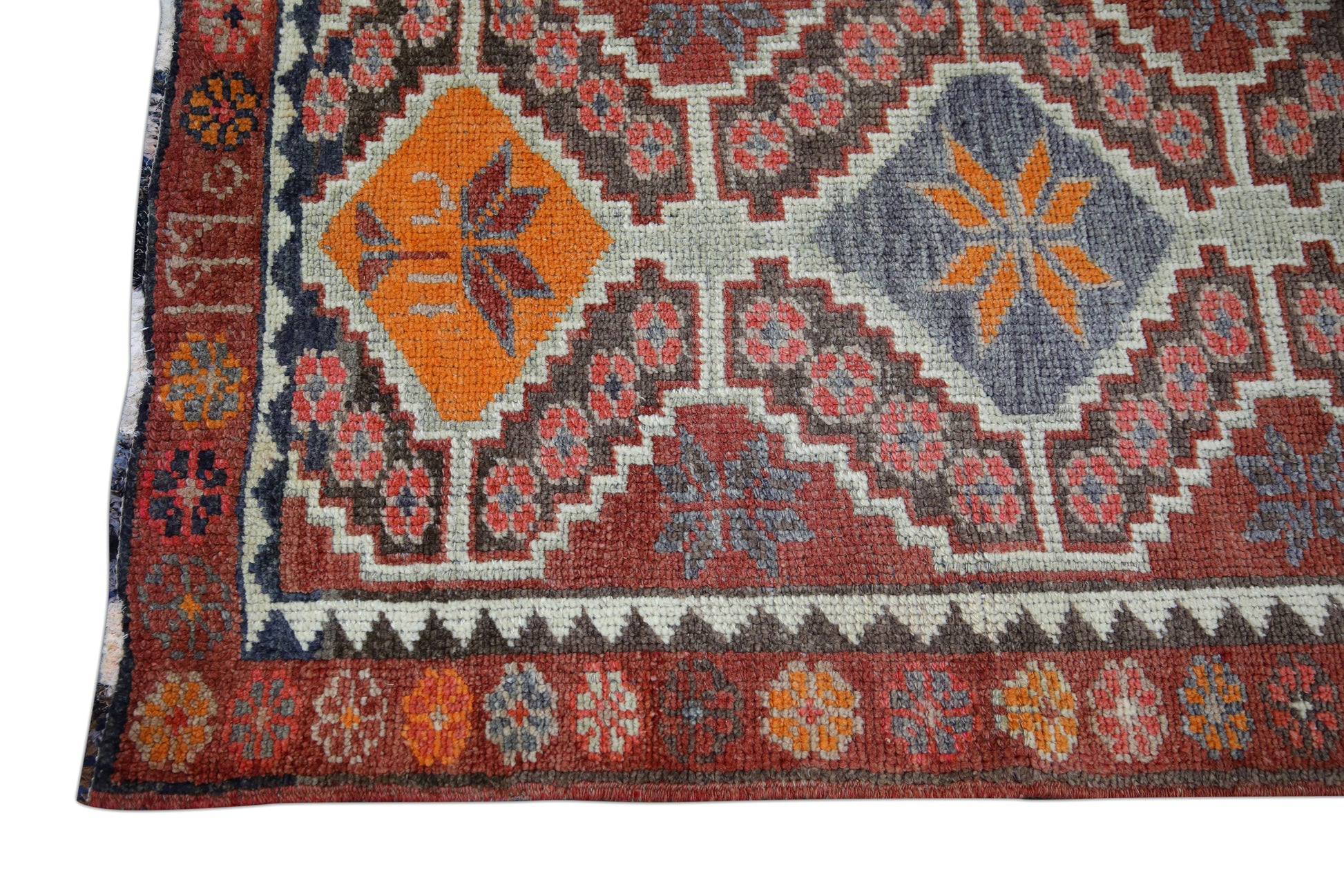 Turkish Vintage Anatolian Rug  2'10" x 13'4" #102