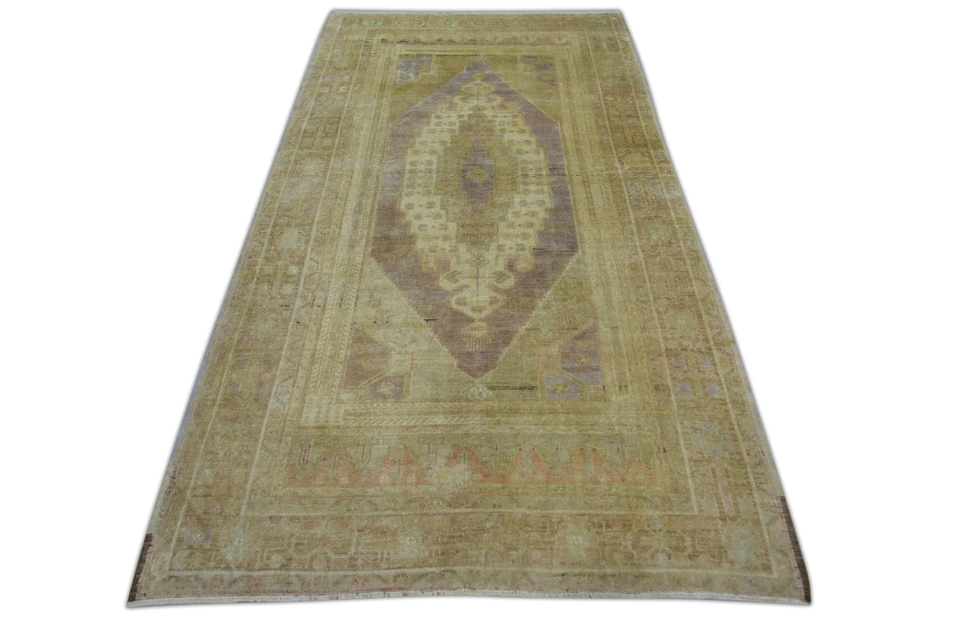 Turkish Vintage Anatolian Rug 4'4" x 8'3" #1012