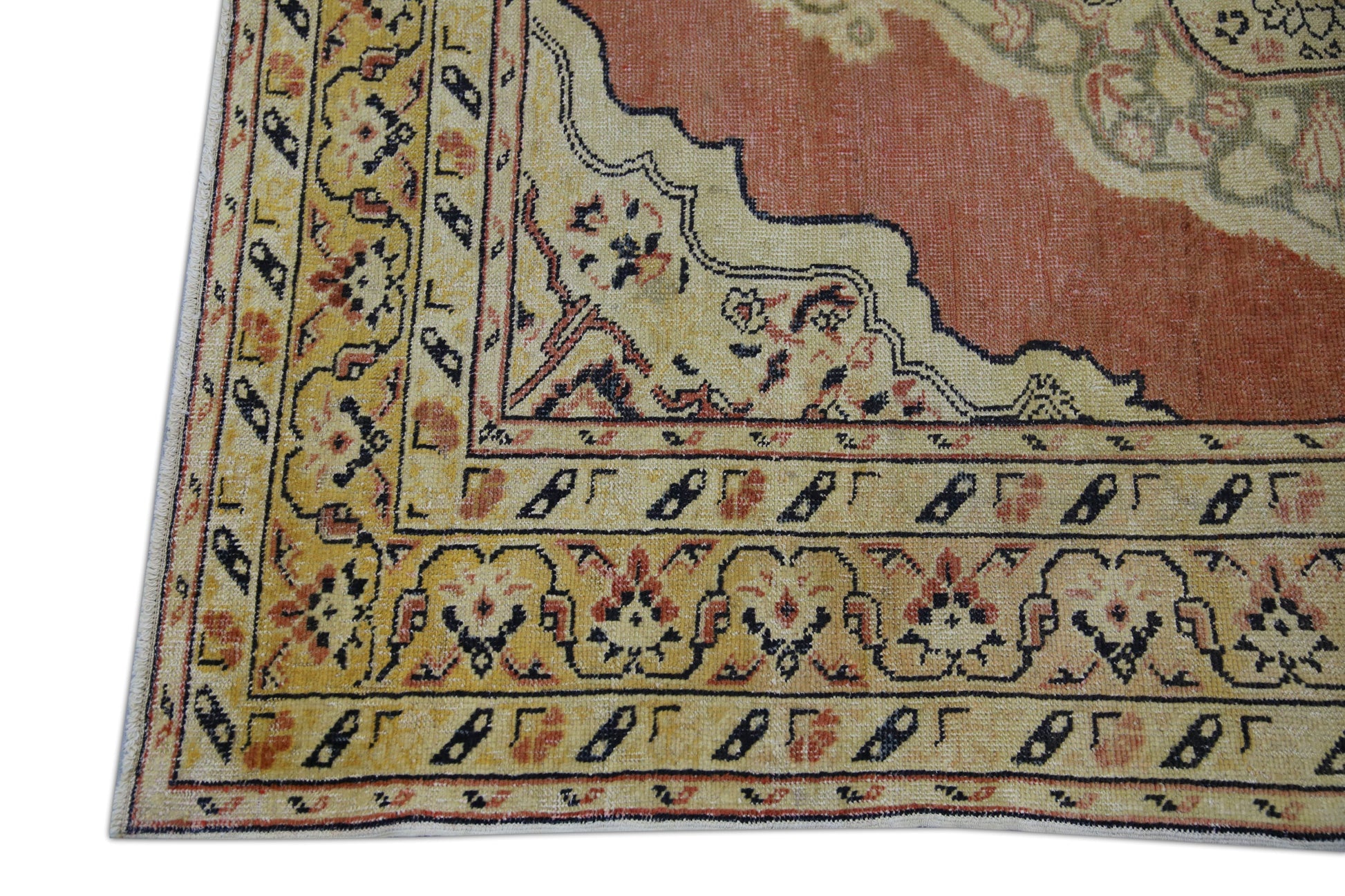 Turkish Vintage Anatolian Rug 4'4" x 6' #1011
