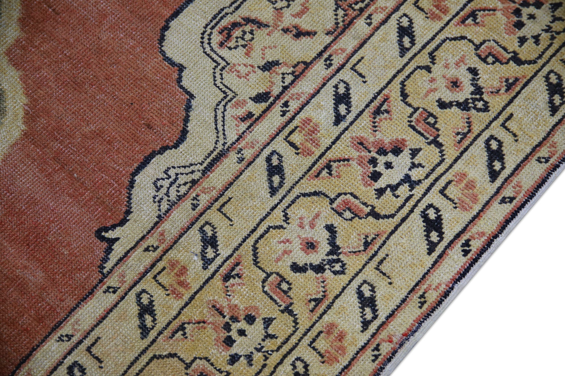 Turkish Vintage Anatolian Rug 4'4" x 6' #1011