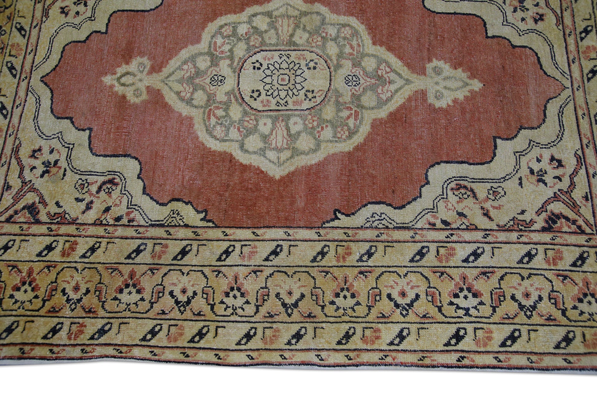 Turkish Vintage Anatolian Rug 4'4" x 6' #1011