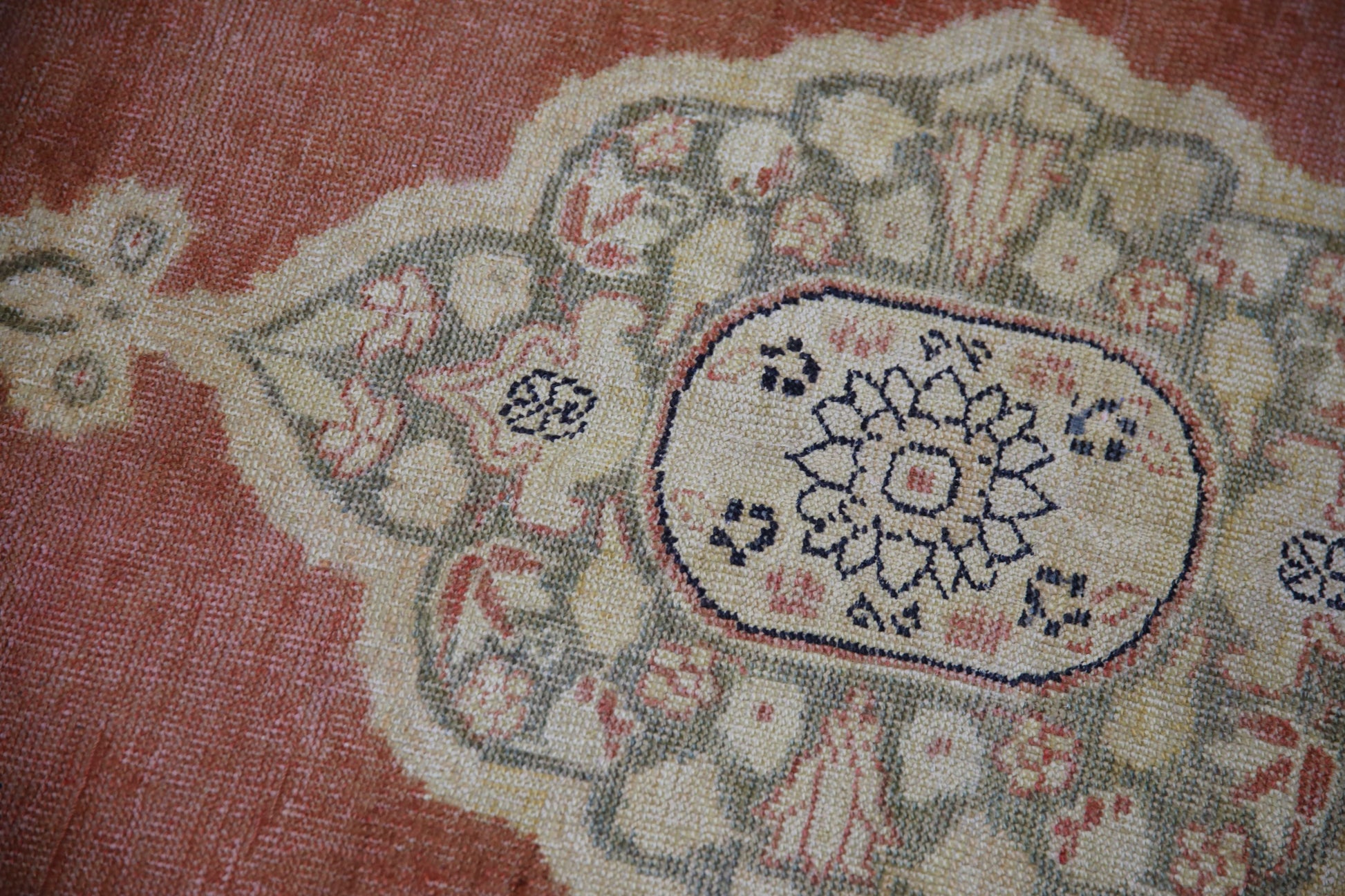 Turkish Vintage Anatolian Rug 4'4" x 6' #1011
