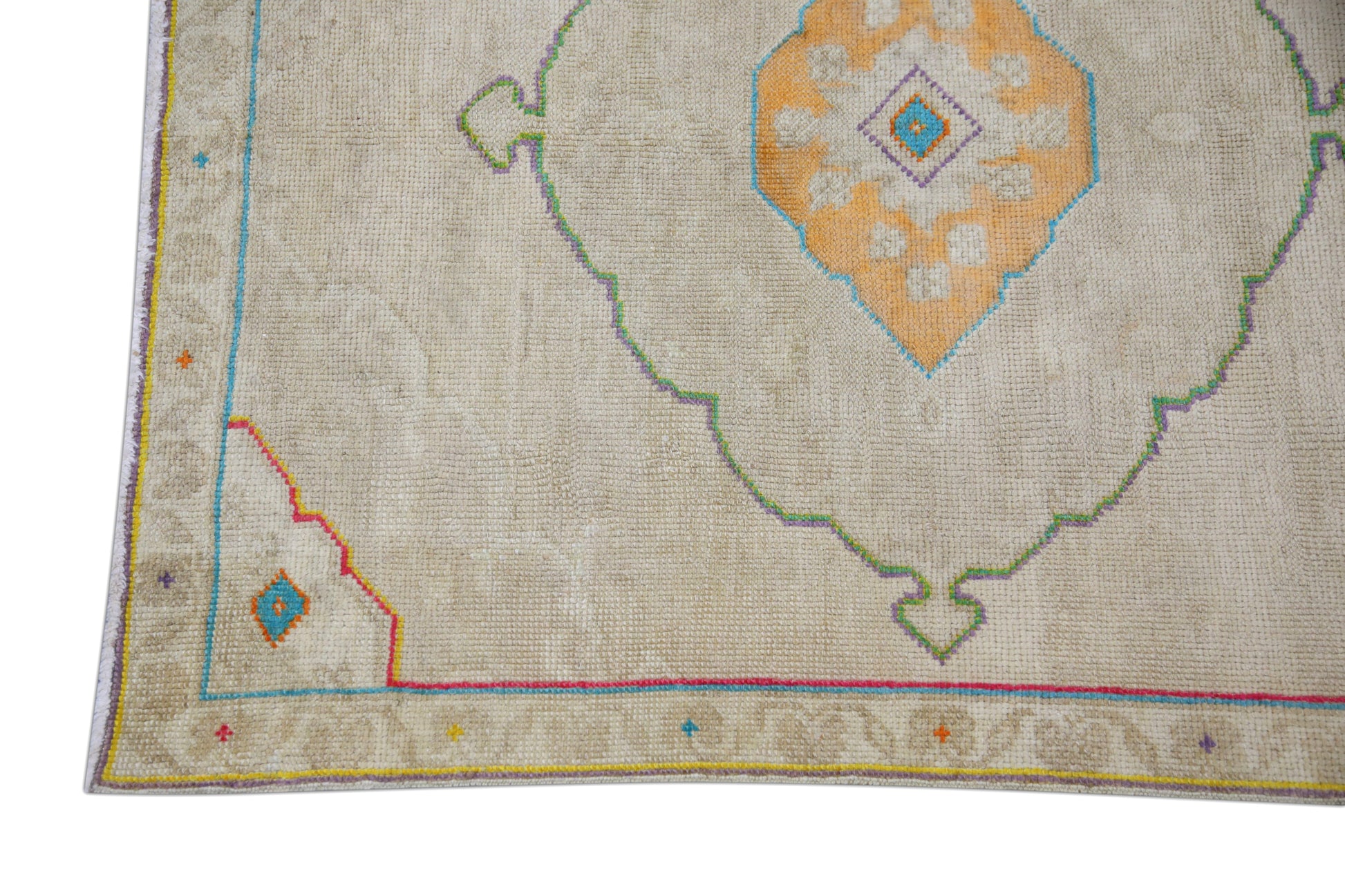 Turkish Vintage Anatolian Rug  3'4" x 9'1" #101