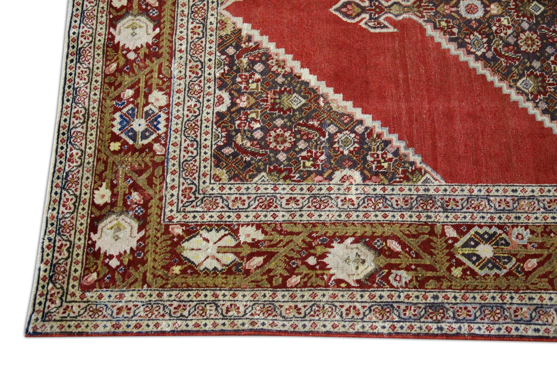 Turkish Vintage Anatolian Rug 4'5" x 6'5" #1010